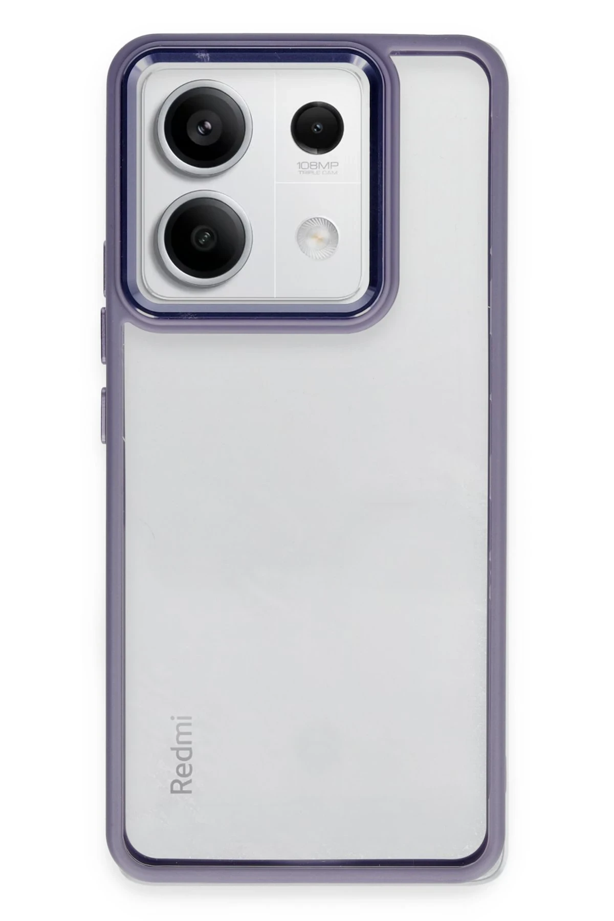Newface Xiaomi Redmi Note 13 4G Kılıf Power Silikon - Lila