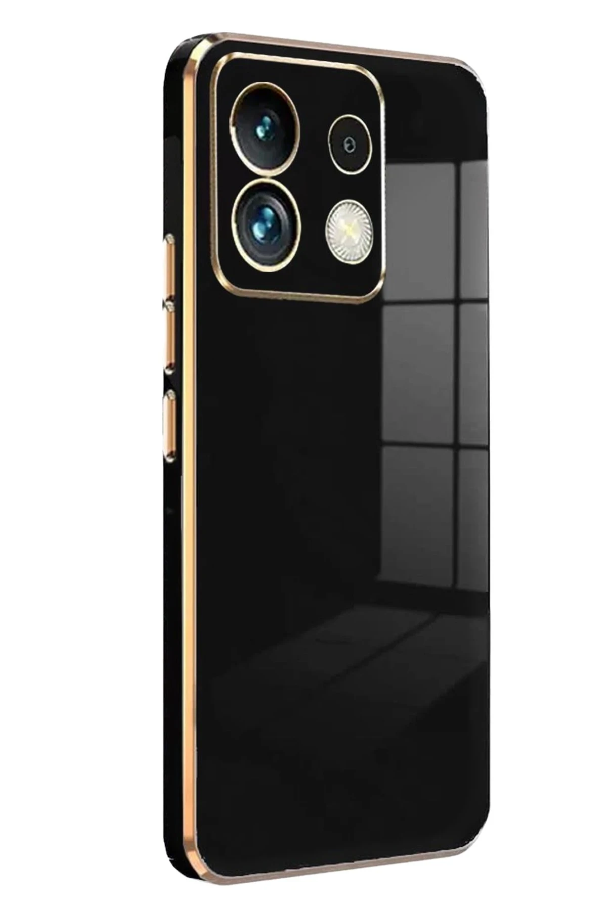 Newface Xiaomi Redmi Note 13 Pro 5G Kılıf Volet Silikon - Siyah