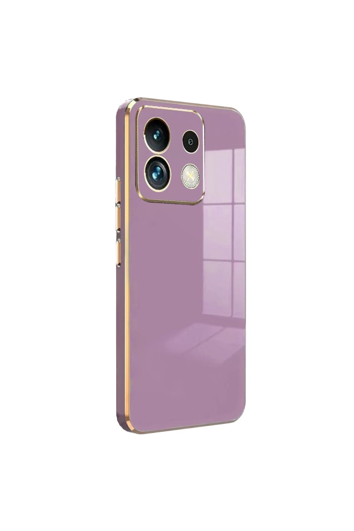 Newface Xiaomi Redmi Note 13 Pro 5G Kılıf Volet Silikon - Mor