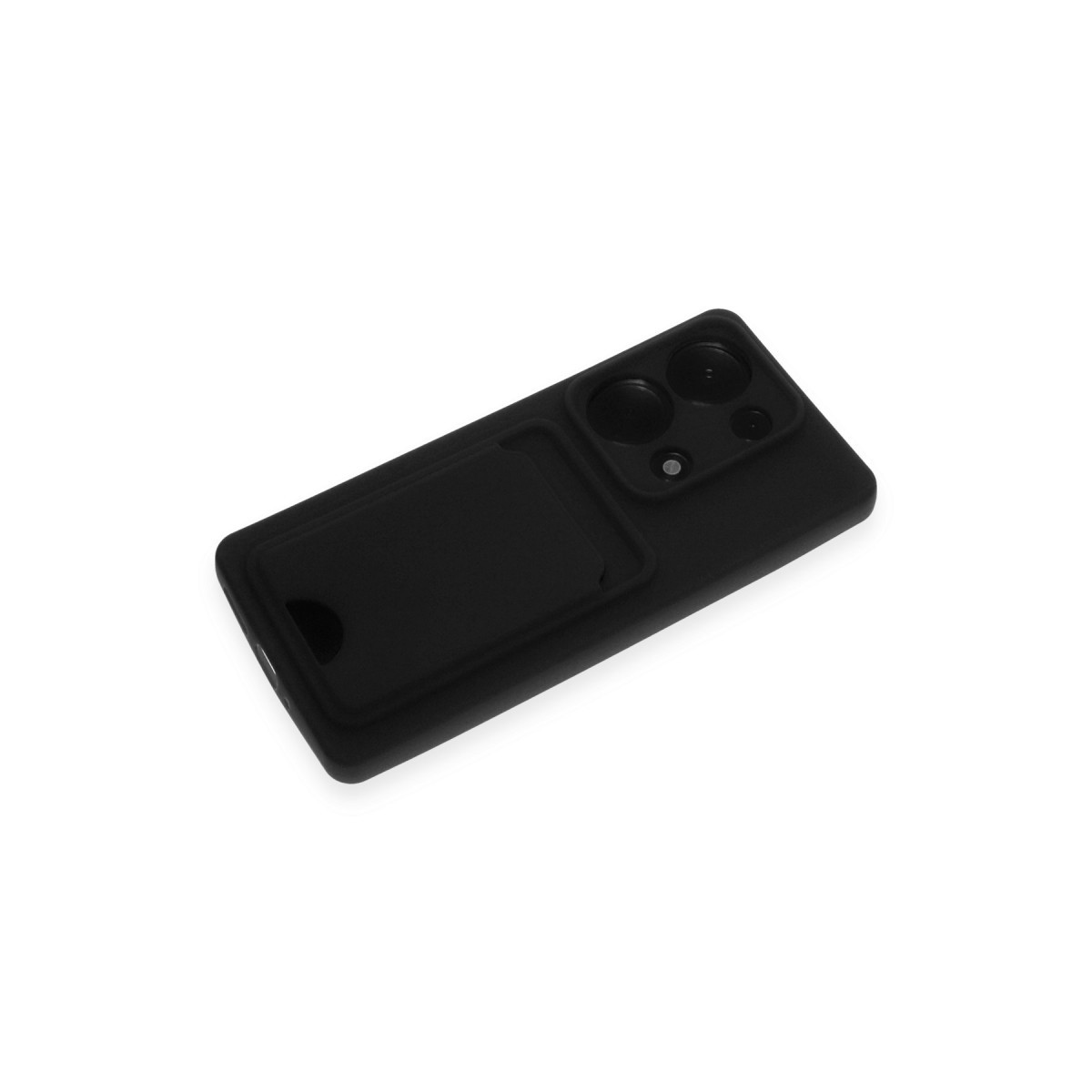Newface Xiaomi Redmi Note 13 Pro 4G Kılıf Kelvin Kartvizitli Silikon - Siyah — görsel 12