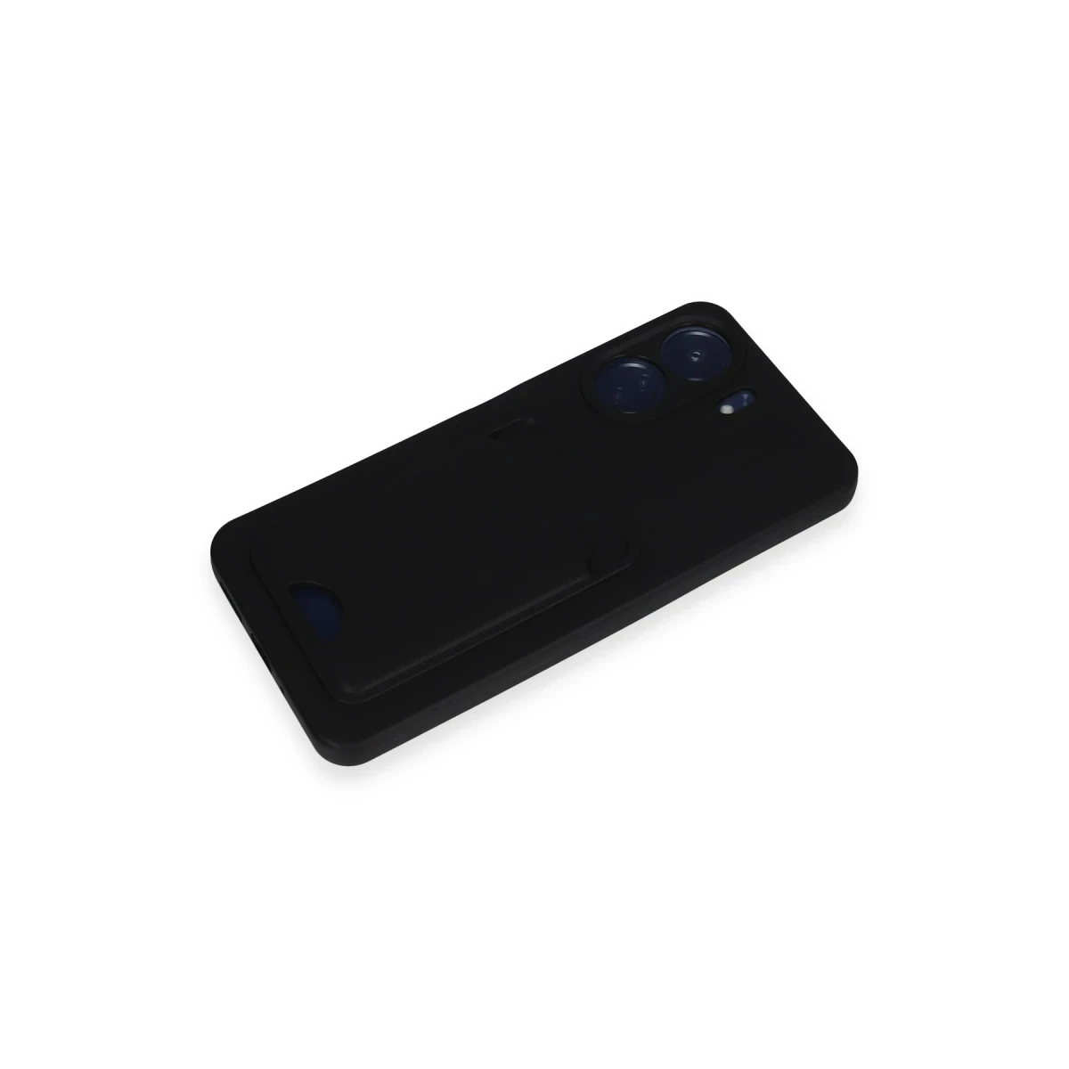 Newface Xiaomi Redmi 13C Kılıf Kelvin Kartvizitli Silikon - Siyah — görsel 8