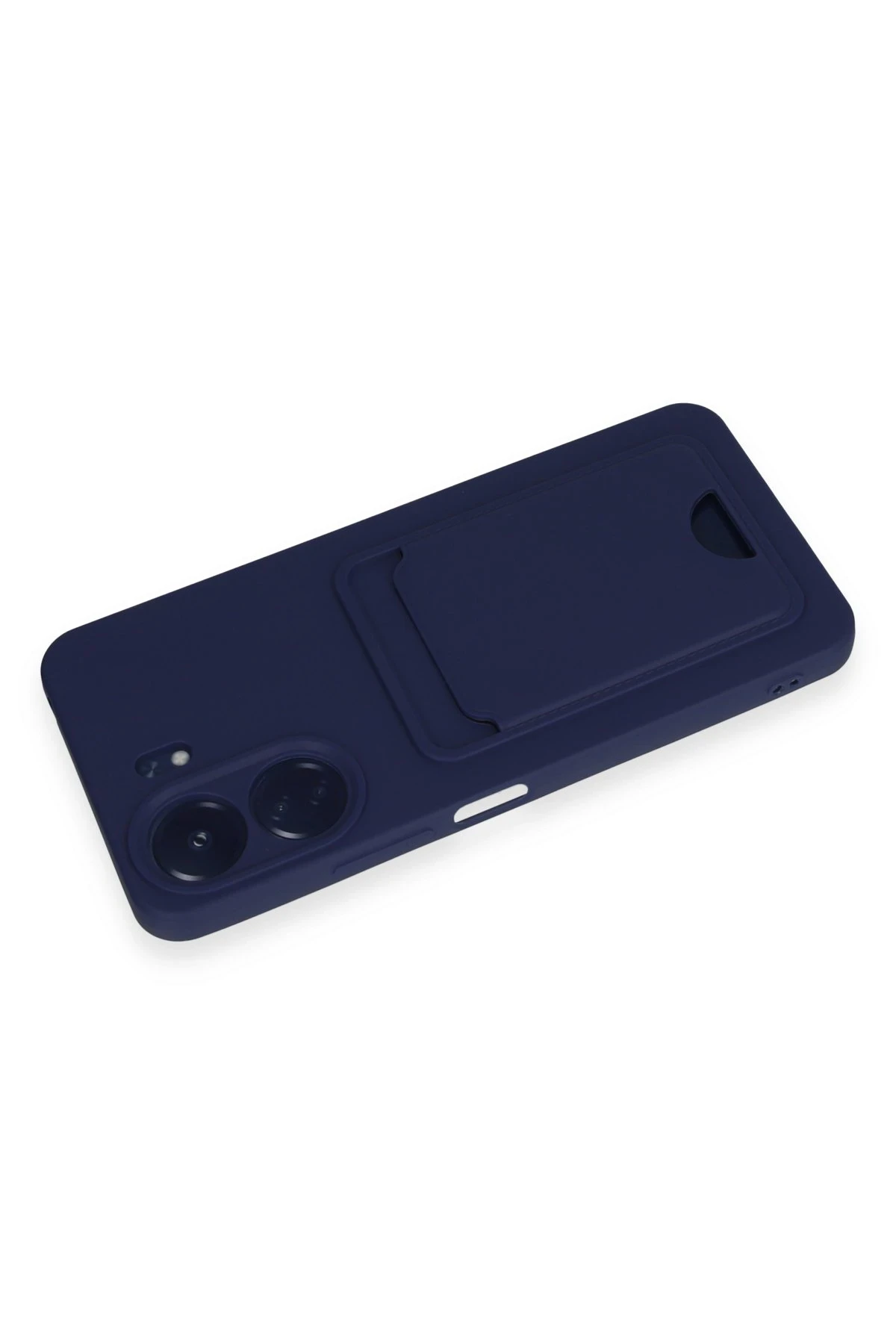 Newface Xiaomi Redmi 13C Kılıf Kelvin Kartvizitli Silikon - Lacivert