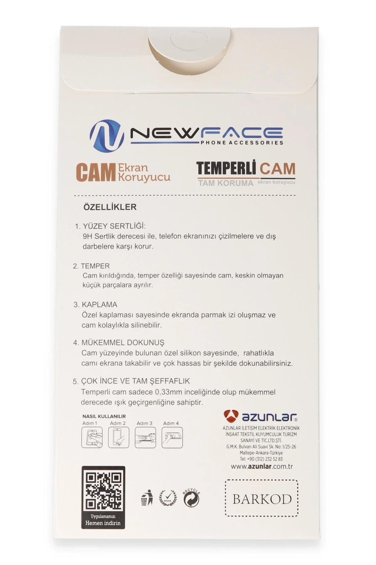 Newface Realme 11 3D Antistatik Hayalet Cam Ekran Koruyucu — görsel 4