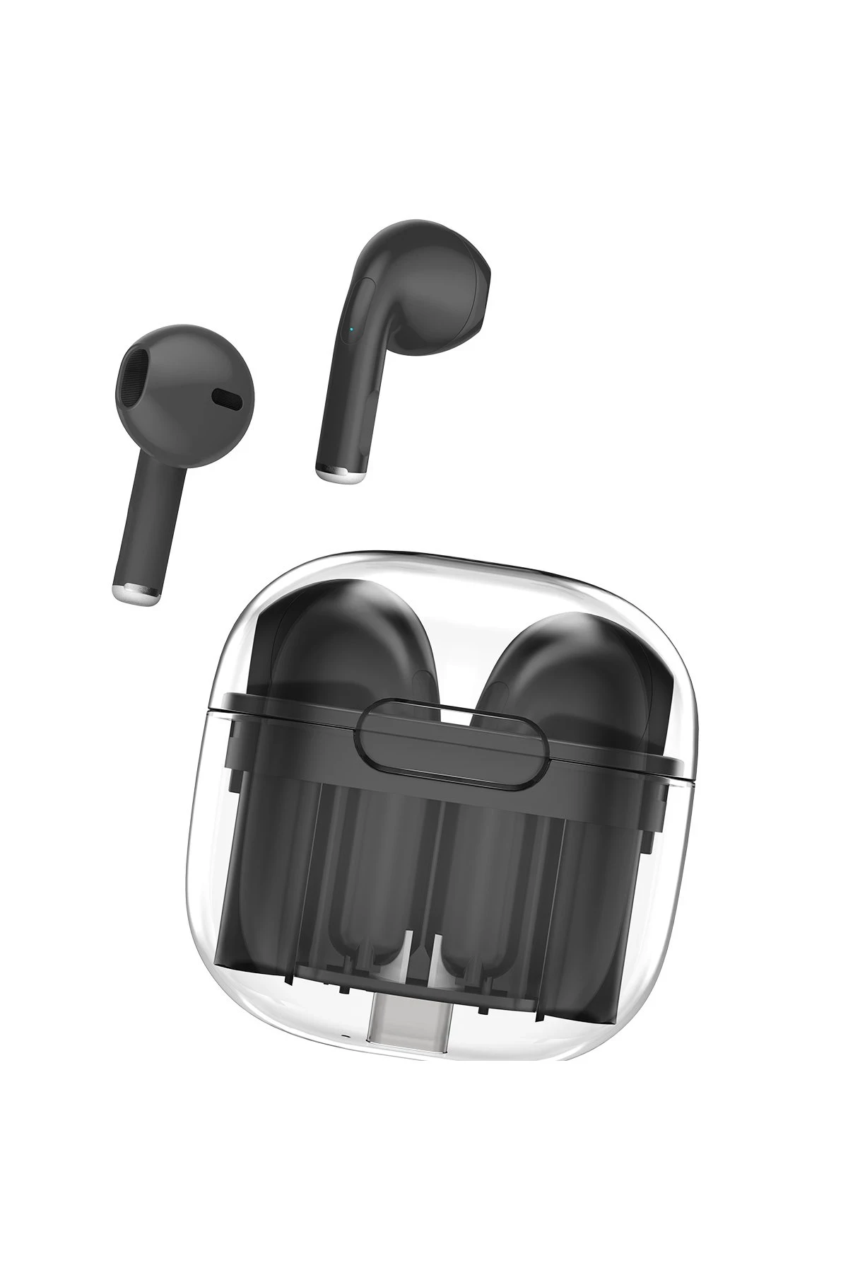 Newface LS-09 Bluetooth 5.3 TWS Kablosuz Airpods Kulaklık - Siyah — görsel 2
