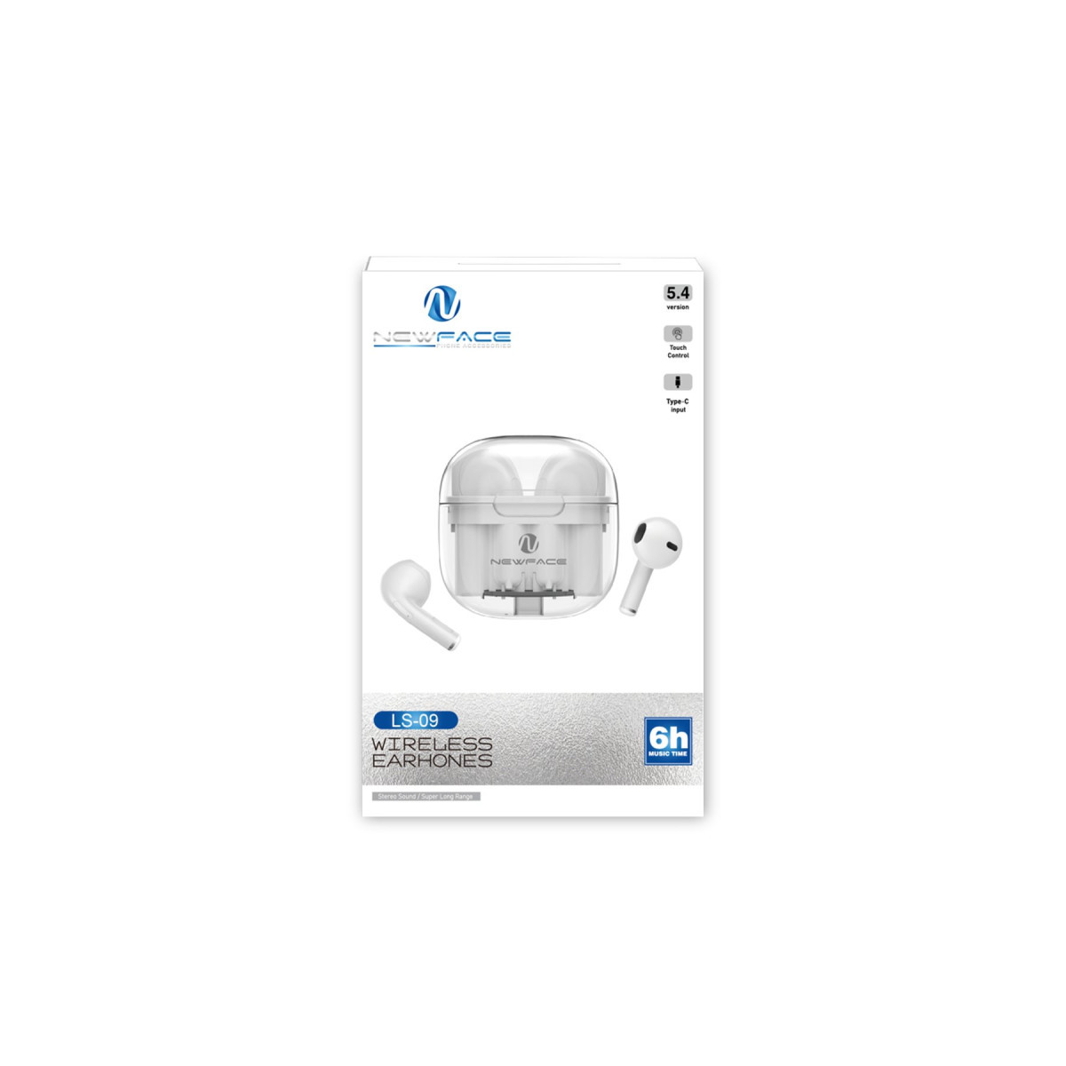 Newface LS-09 Bluetooth 5.3 TWS Kablosuz Airpods Kulaklık - Siyah — görsel 9