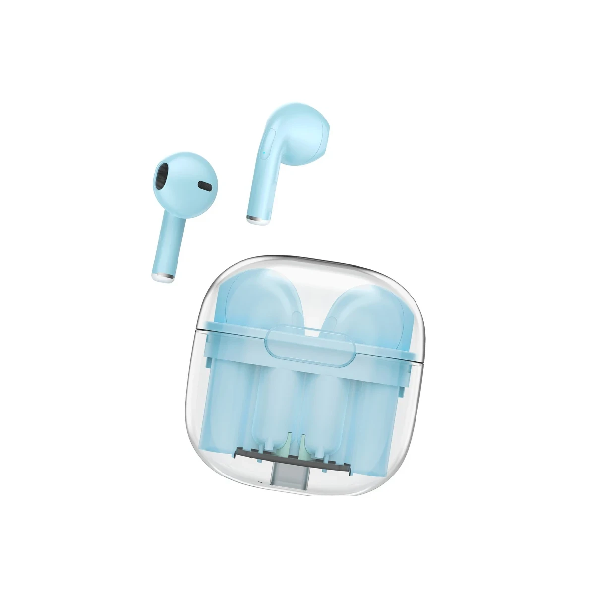 Newface LS-09 Bluetooth 5.3 TWS Kablosuz Airpods Kulaklık - Mavi