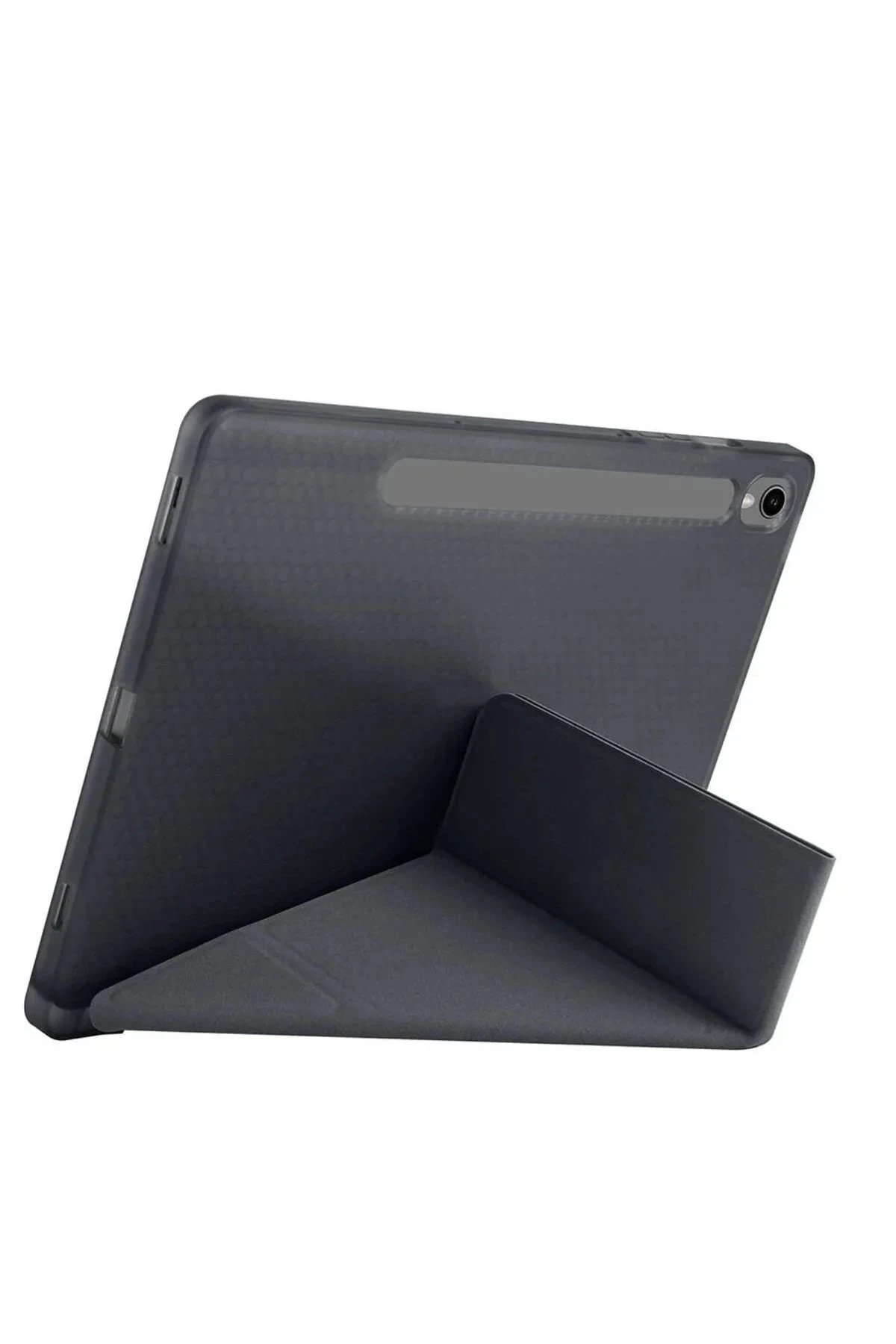 Newface Samsung Galaxy X510 Tab S9 FE 11 Kılıf Kalemlikli Hugo Tablet Kılıfı - Siyah — görsel 2