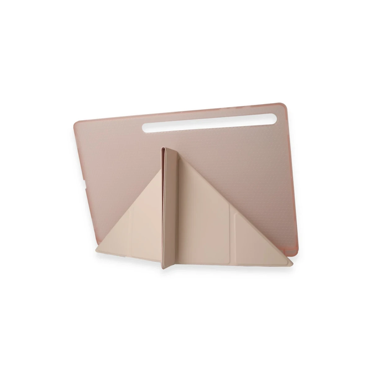 Newface Samsung Galaxy Tab A9 Kılıf Kalemlikli Mars Tablet Kılıfı - Rose Gold — görsel 6