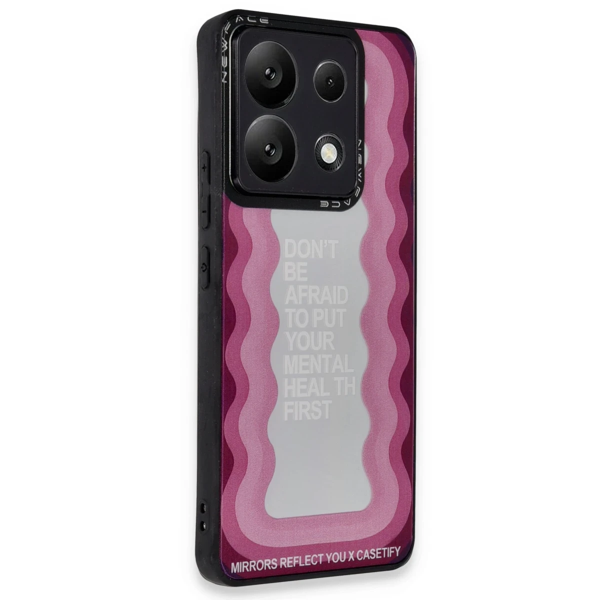 Newface Xiaomi Redmi Note 13 Pro 4G Kılıf Mirror Desenli Kapak - Mirror - 11 — görsel 4