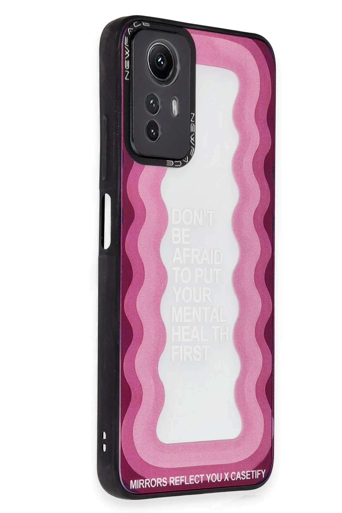 Newface Xiaomi Redmi Note 12S Kılıf Mirror Desenli Kapak - Mirror - 11