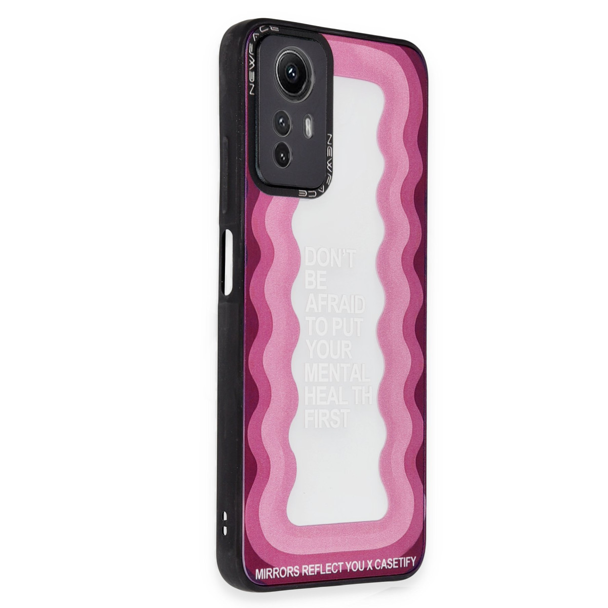 Newface Xiaomi Redmi Note 12S Kılıf Mirror Desenli Kapak - Mirror - 11 — görsel 7