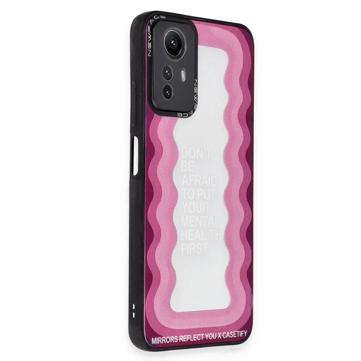 Newface Xiaomi Redmi Note 12 Pro 5G Kılıf Mirror Desenli Kapak - Mirror - 11 — görsel 4
