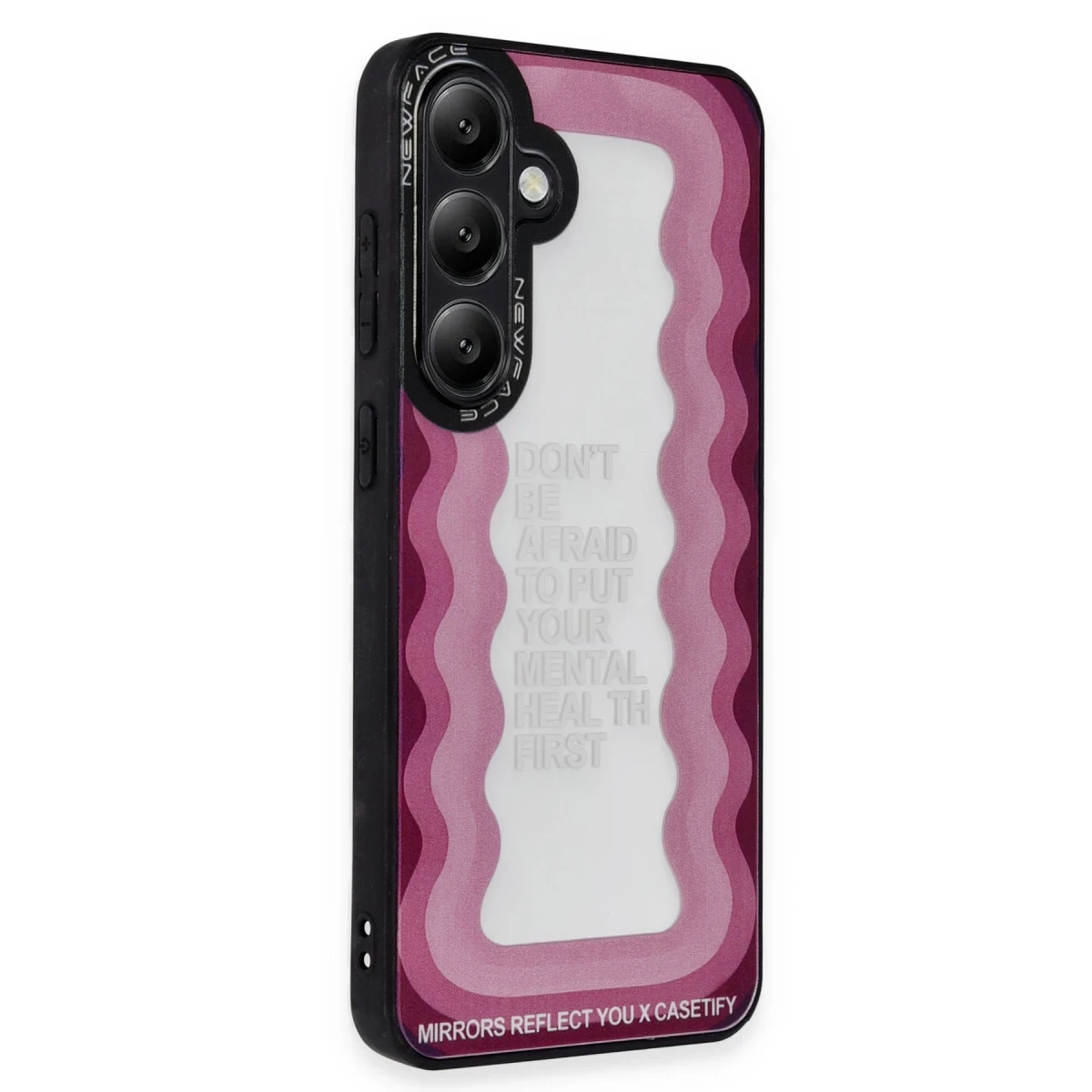 Newface Samsung Galaxy S23 FE Kılıf Mirror Desenli Kapak - Mirror - 11 — görsel 4
