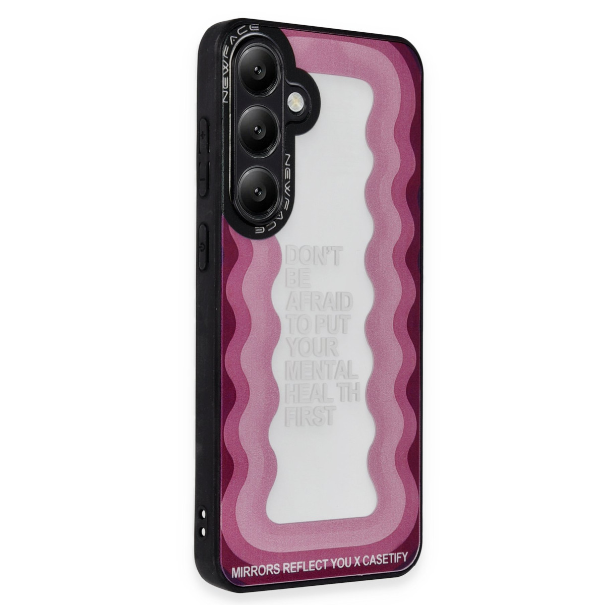 Newface Samsung Galaxy S23 FE Kılıf Mirror Desenli Kapak - Mirror - 11 — görsel 7