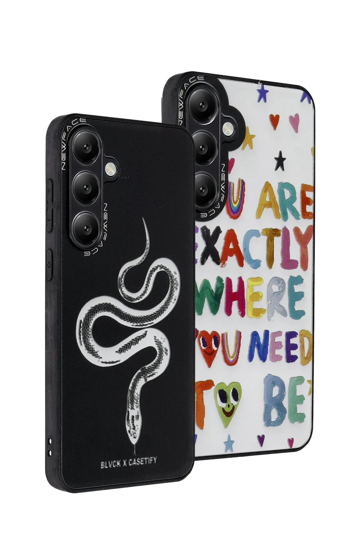 Newface Samsung Galaxy S23 FE Kılıf Mirror Desenli Kapak - Mirror - 11 — görsel 3