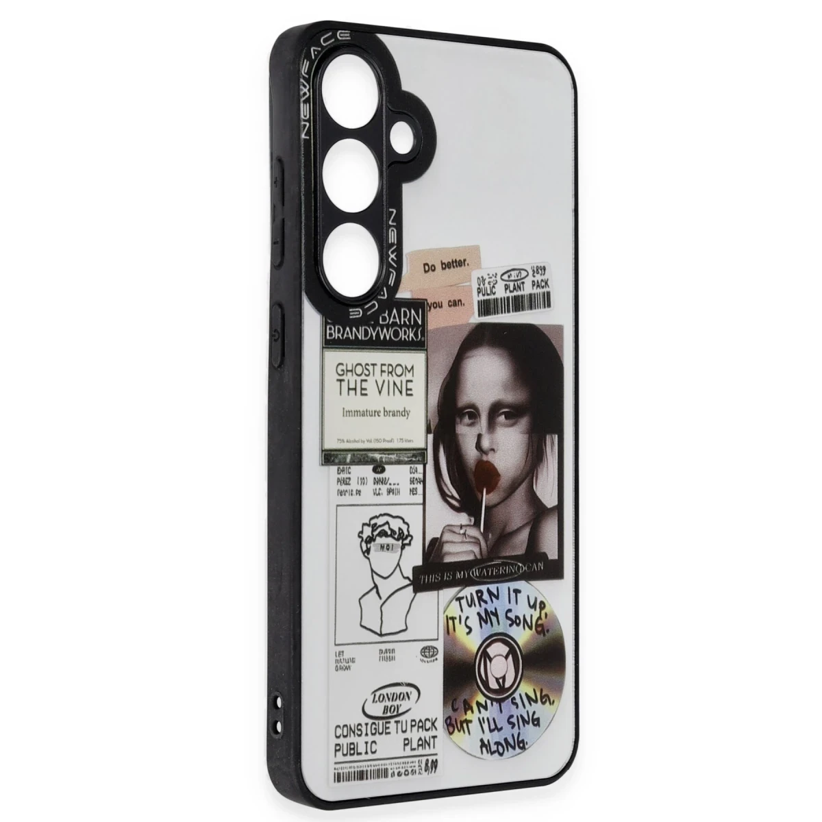Newface Samsung Galaxy A15 4G Kılıf Mirror Desenli Kapak - Mirror - 2 — görsel 5