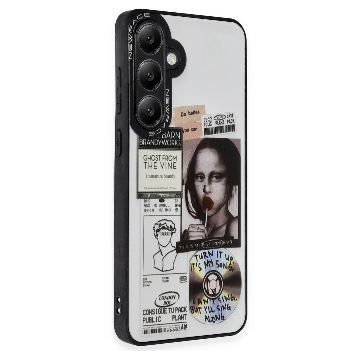 Newface Samsung Galaxy A25 5G Kılıf Mirror Desenli Kapak - Mirror - 2 — görsel 4