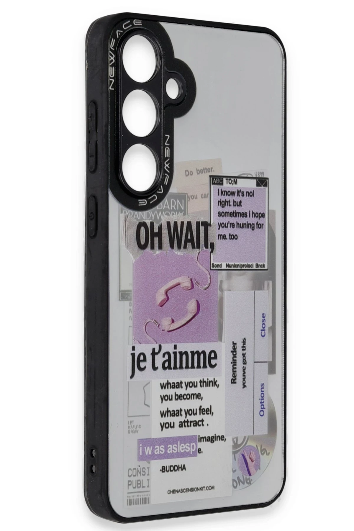 Newface Samsung Galaxy A25 5G Kılıf Mirror Desenli Kapak - Mirror - 4
