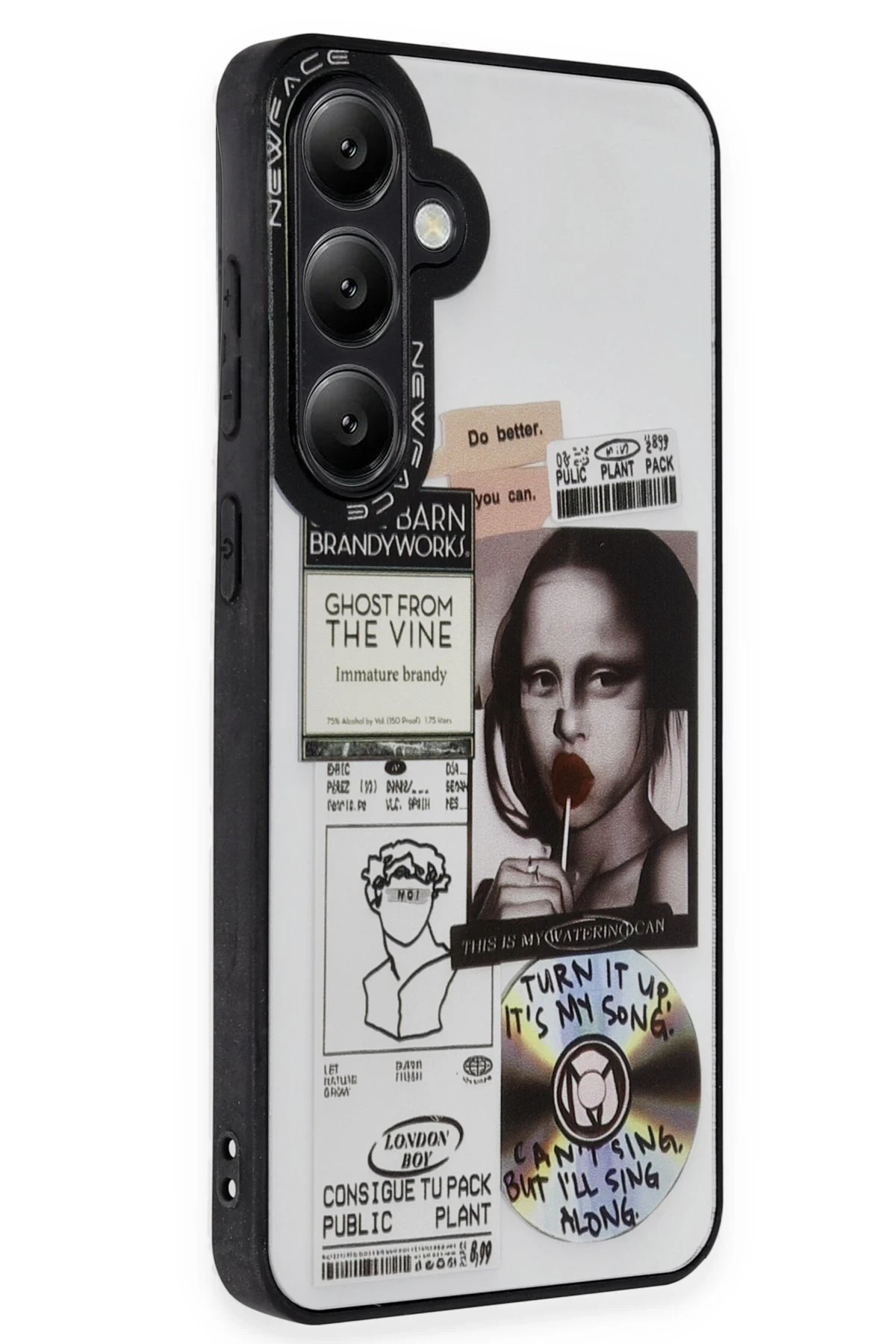 Newface Samsung Galaxy A35 5G Kılıf Mirror Desenli Kapak - Mirror - 2