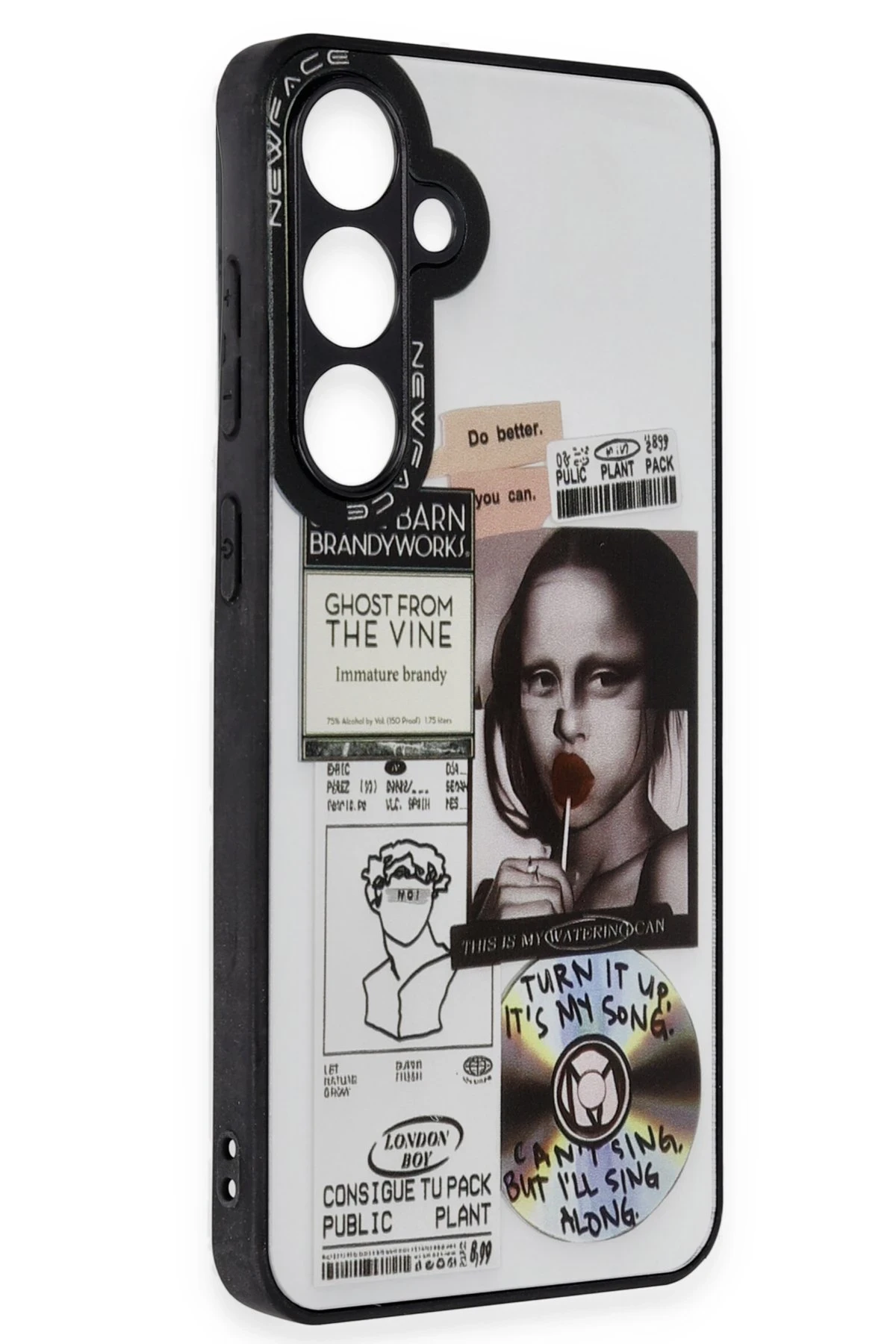 Newface Samsung Galaxy A35 5G Kılıf Mirror Desenli Kapak - Mirror - 2 — görsel 2