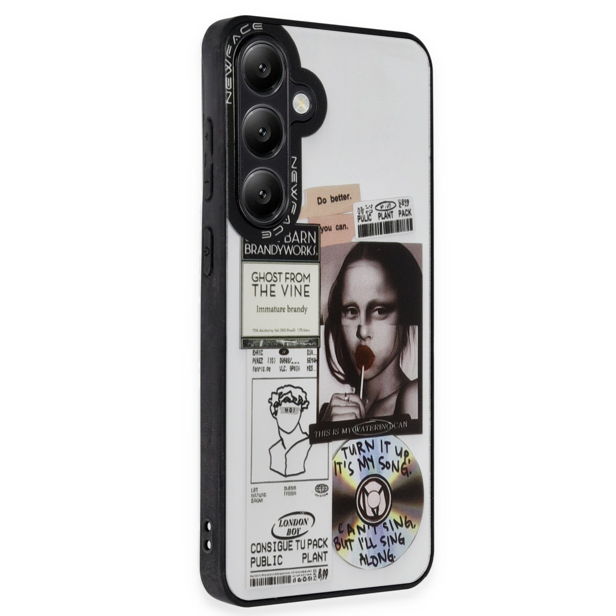 Newface Samsung Galaxy A55 5G Kılıf Mirror Desenli Kapak - Mirror - 2 — görsel 7