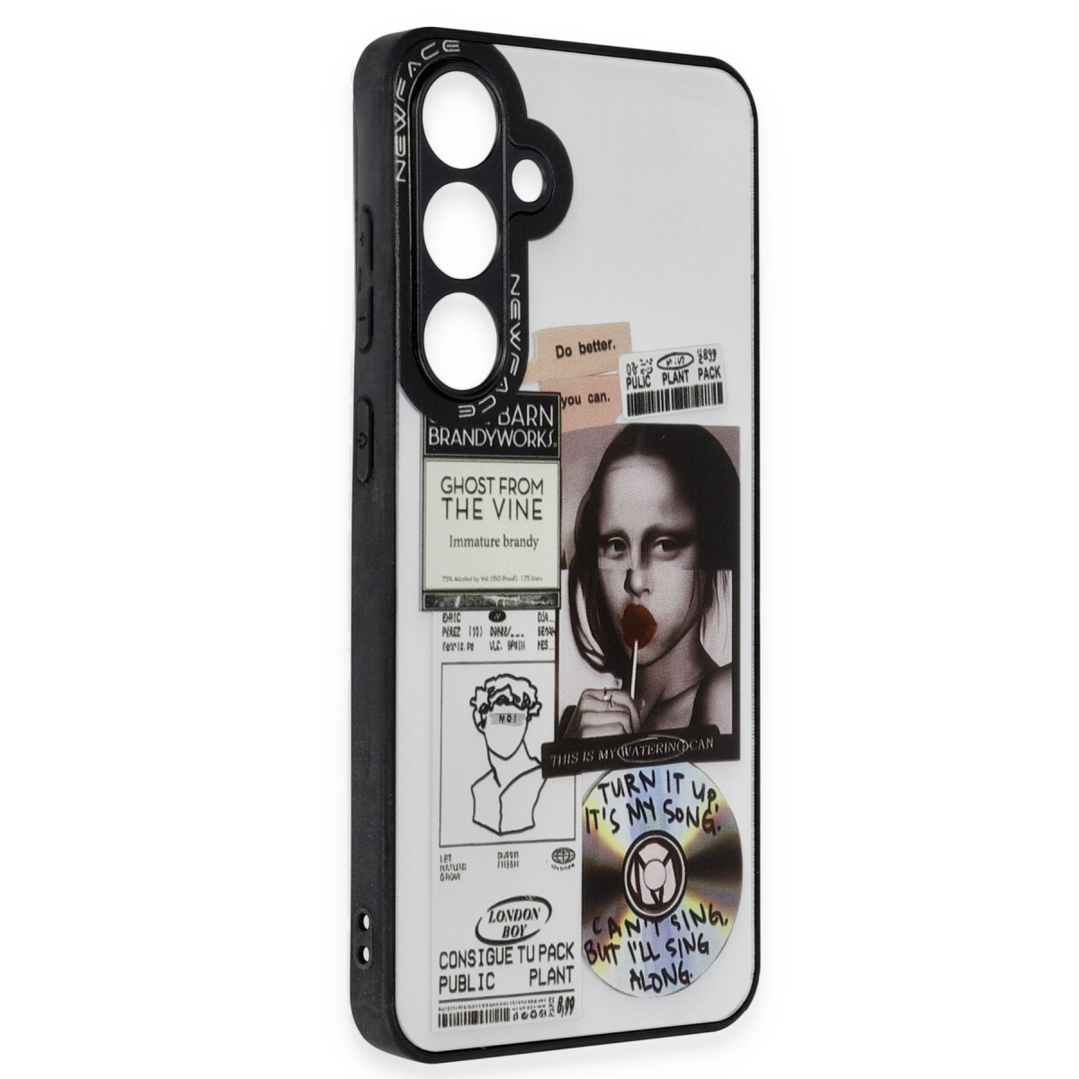 Newface Samsung Galaxy S24 Plus Kılıf Mirror Desenli Kapak - Mirror - 2 — görsel 8