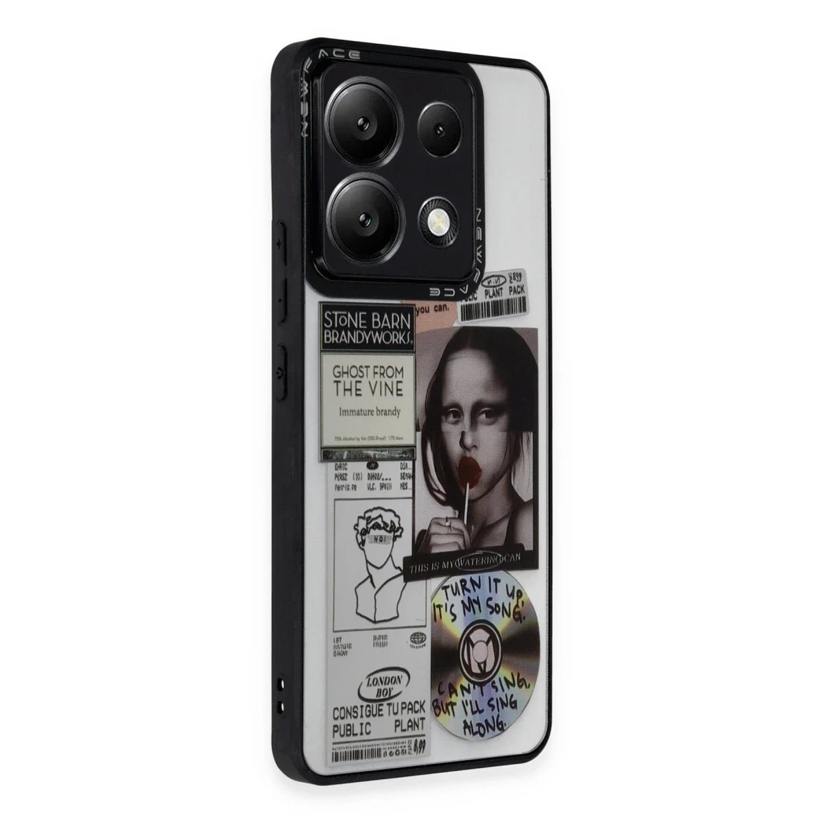 Newface Xiaomi Redmi Note 13 Pro 5G Kılıf Mirror Desenli Kapak - Mirror - 2 — görsel 4