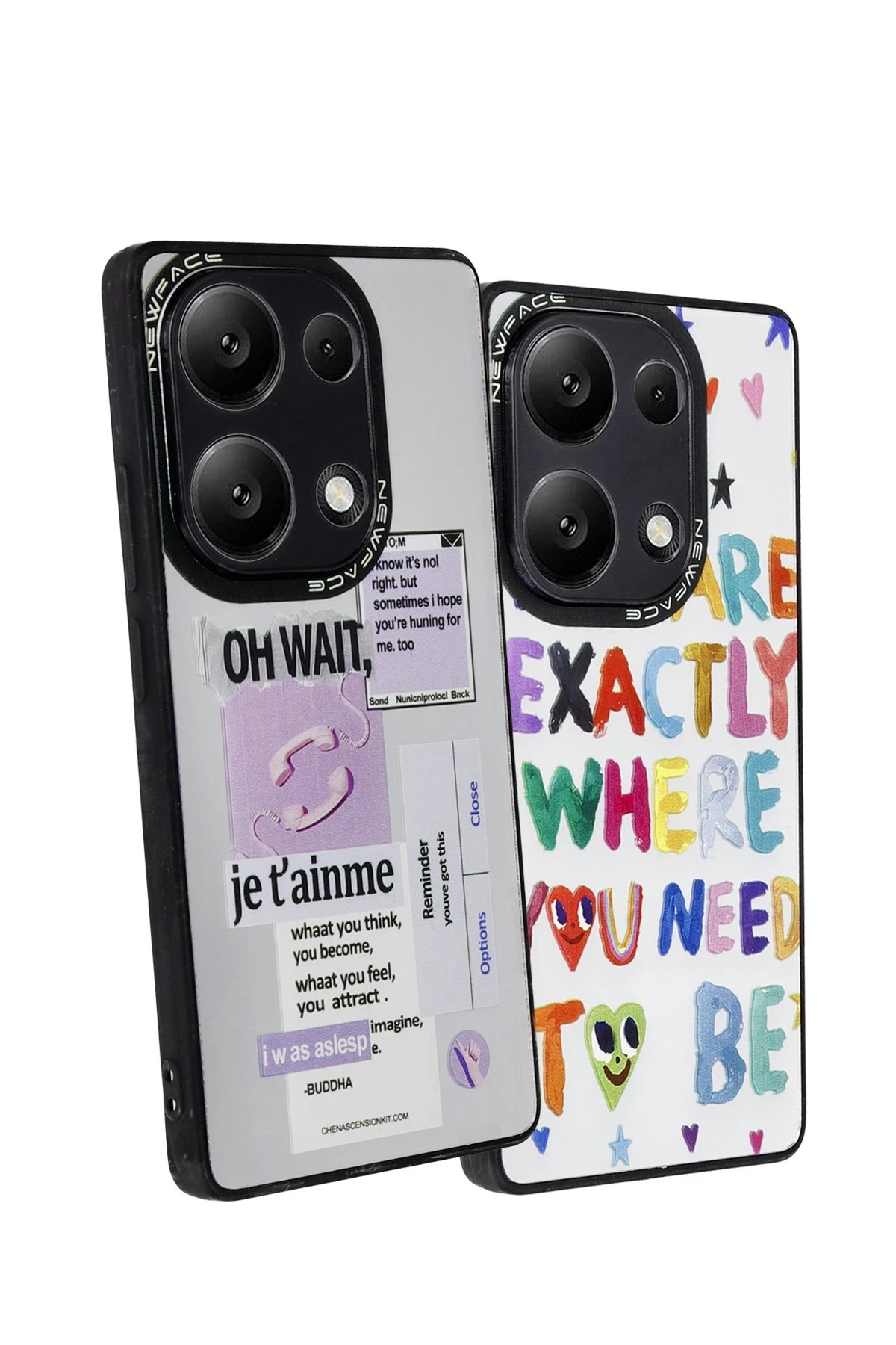 Newface Xiaomi Redmi Note 13 Pro 5G Kılıf Mirror Desenli Kapak - Mirror - 2 — görsel 3