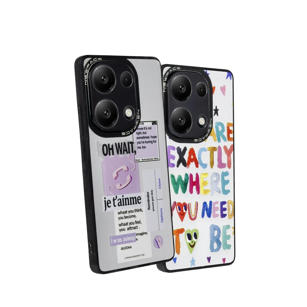 Newface Xiaomi Redmi Note 13 Pro 5G Kılıf Mirror Desenli Kapak - Mirror - 2 — görsel 6