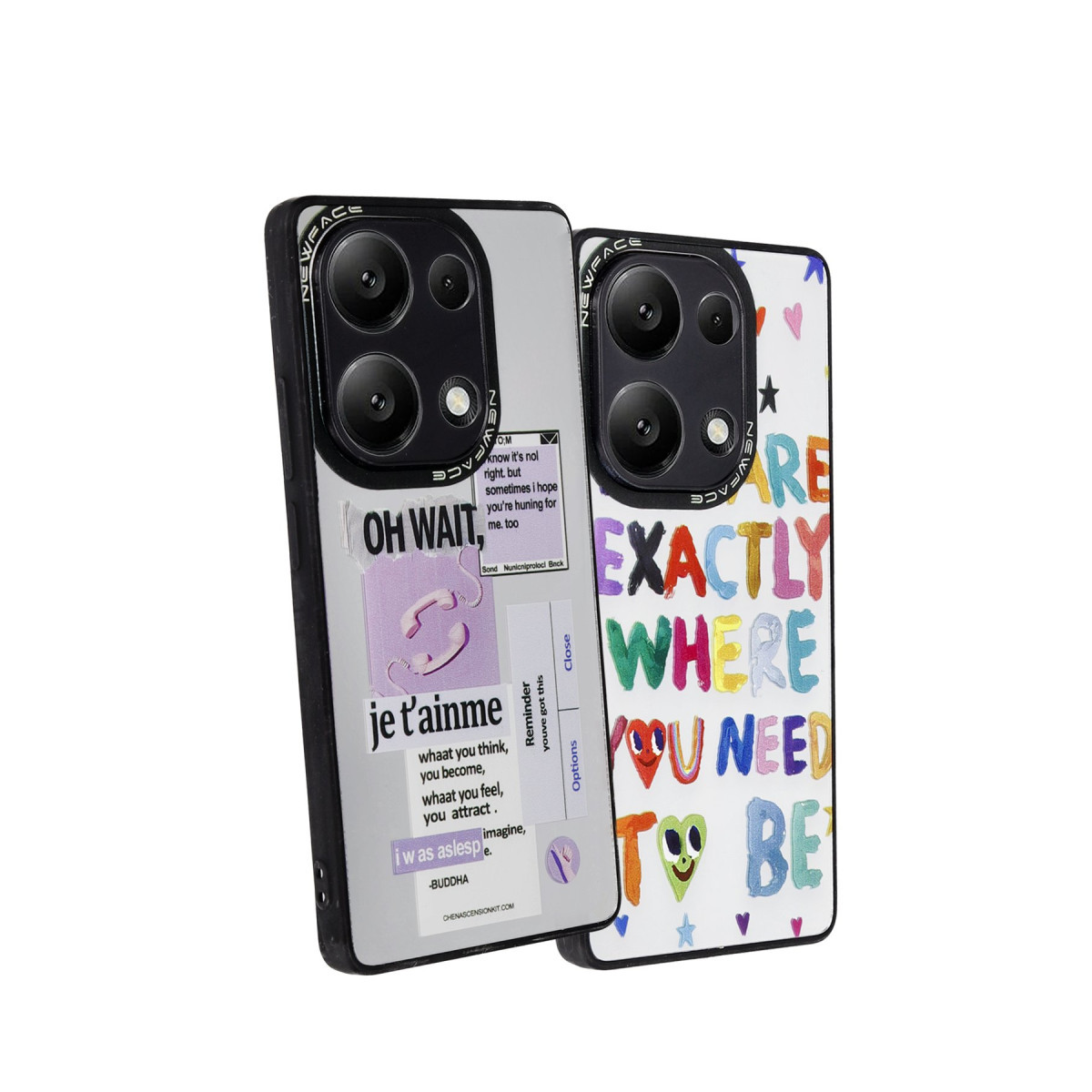 Newface Xiaomi Redmi Note 13 Pro 5G Kılıf Mirror Desenli Kapak - Mirror - 2 — görsel 9