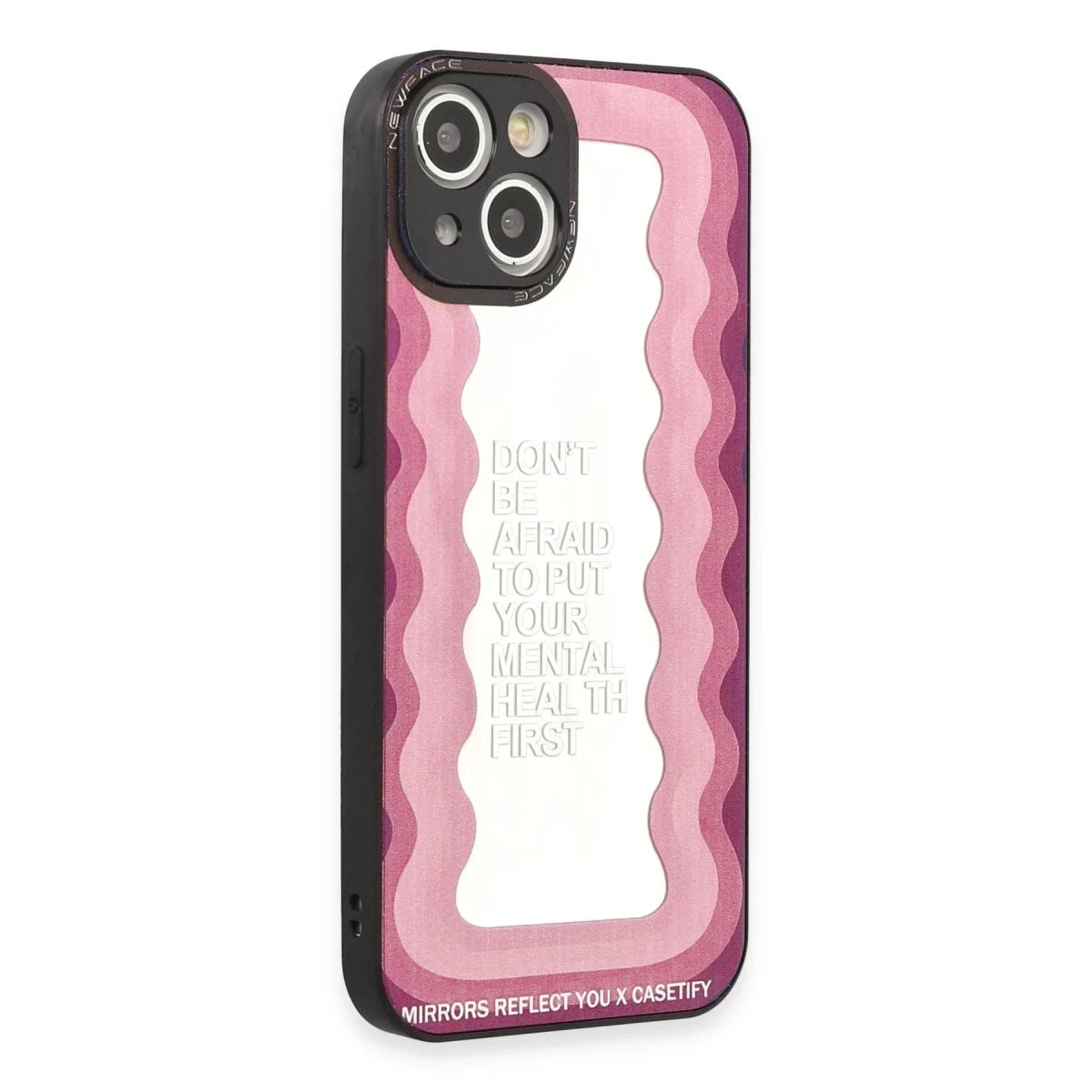 Newface Apple iPhone 15 Kılıf Mirror Desenli Kapak - Mirror - 11 — görsel 4