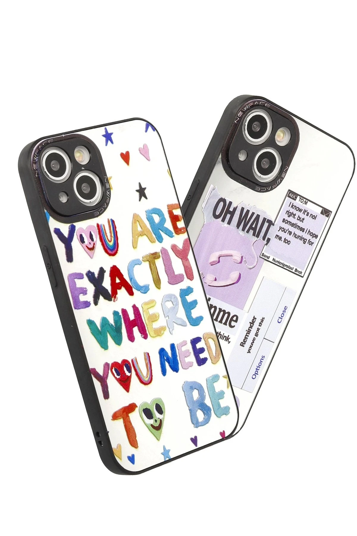 Newface Apple iPhone 15 Kılıf Mirror Desenli Kapak - Mirror - 11 — görsel 3