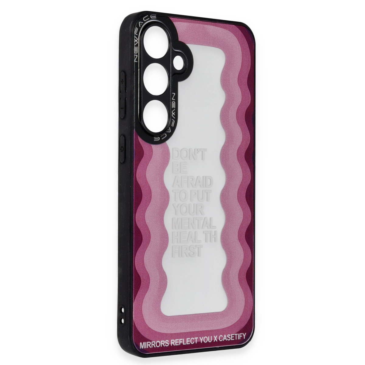 Newface Samsung Galaxy M14 5G Kılıf Mirror Desenli Kapak - Mirror - 11 — görsel 8