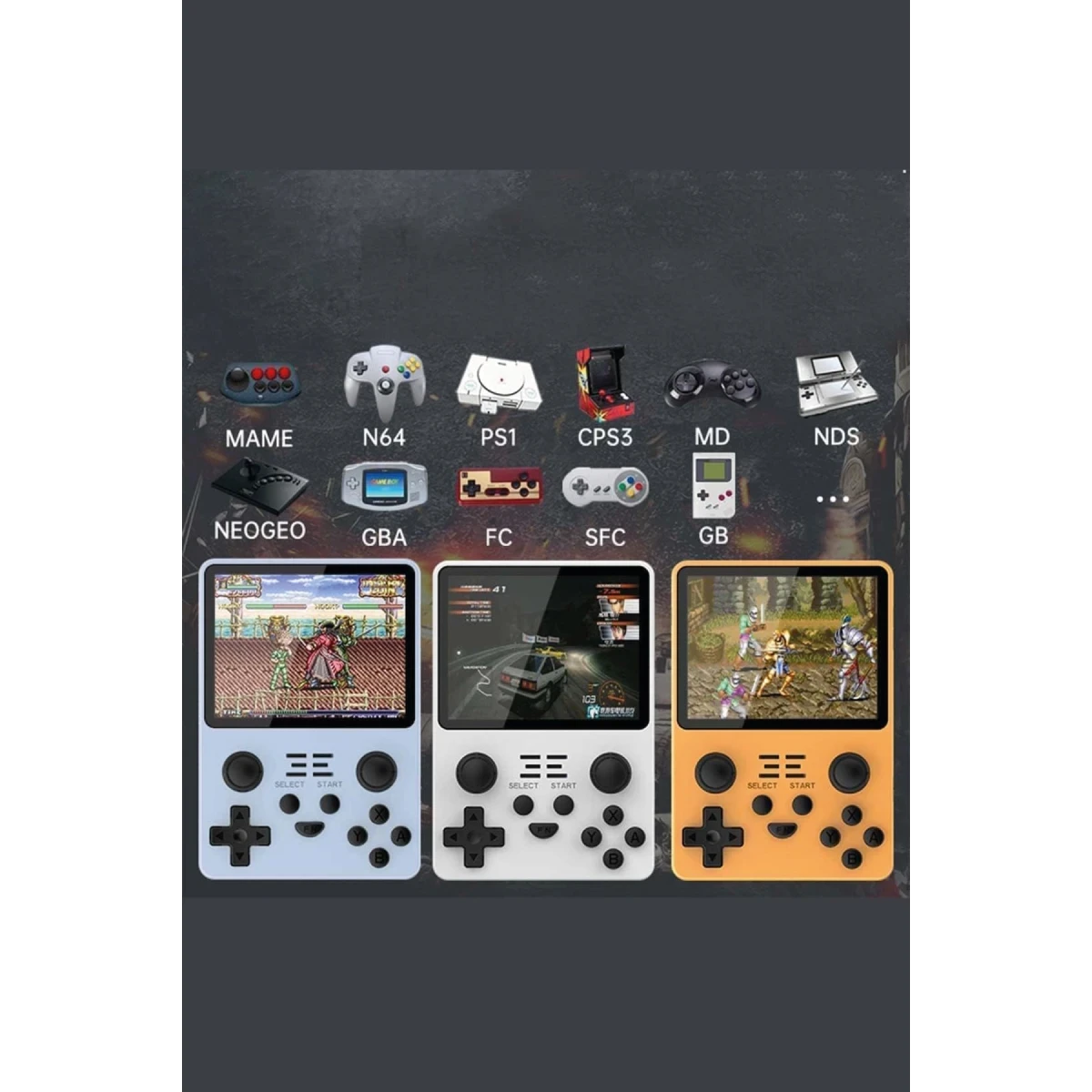 Newface POWKIDDY RGB20S Retro Gamepad - Siyah — görsel 7