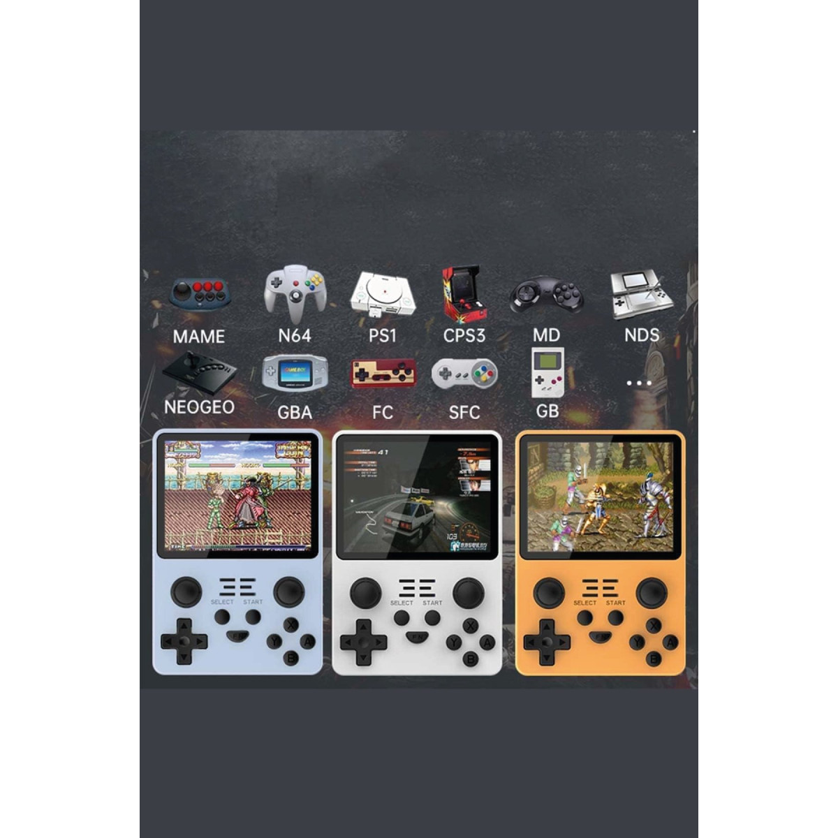 Newface POWKIDDY RGB20S Retro Gamepad - Siyah — görsel 11