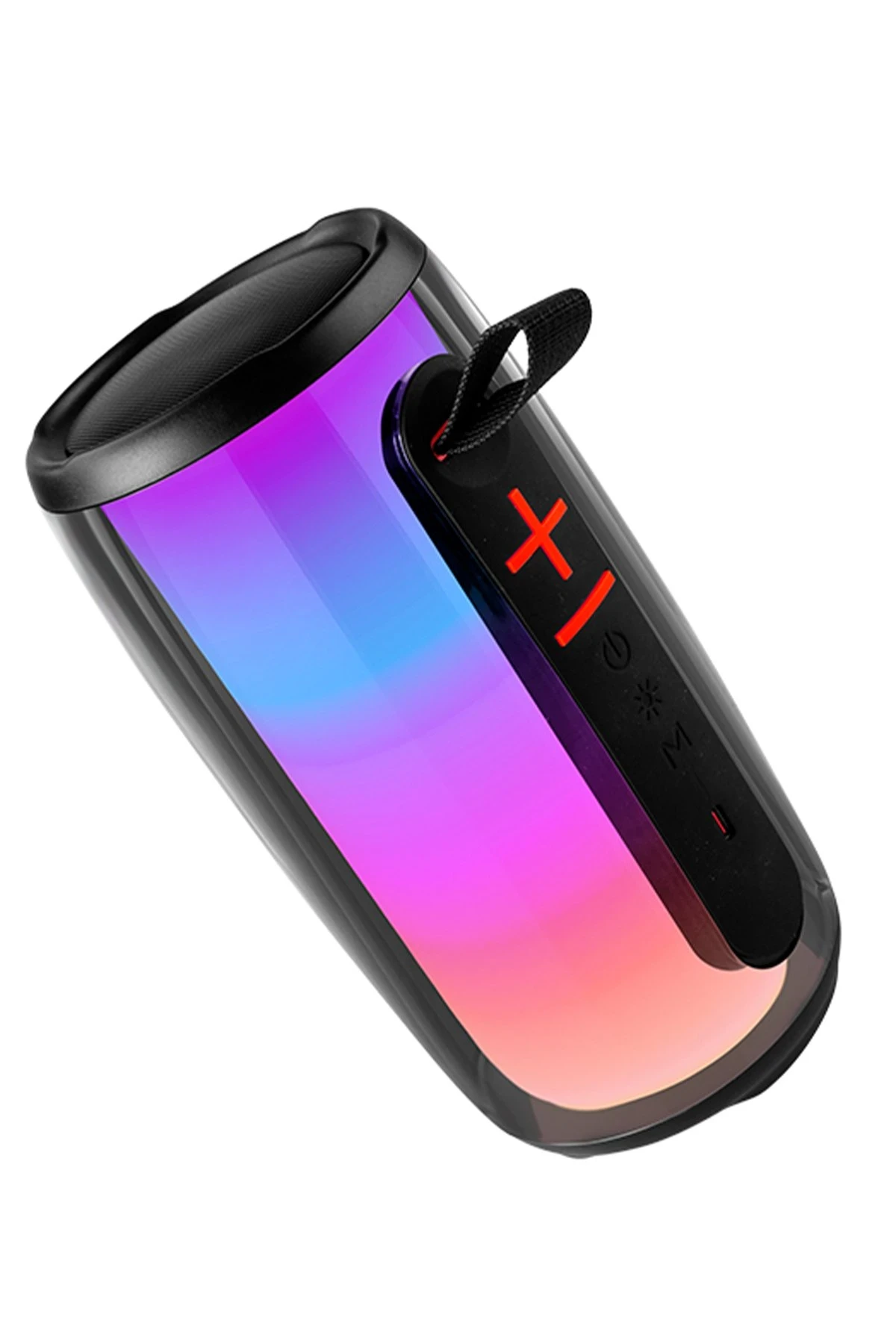 Newface Pluse 6 Mikrofonlu RGB Kablosuz Hoparlör - Siyah — görsel 4