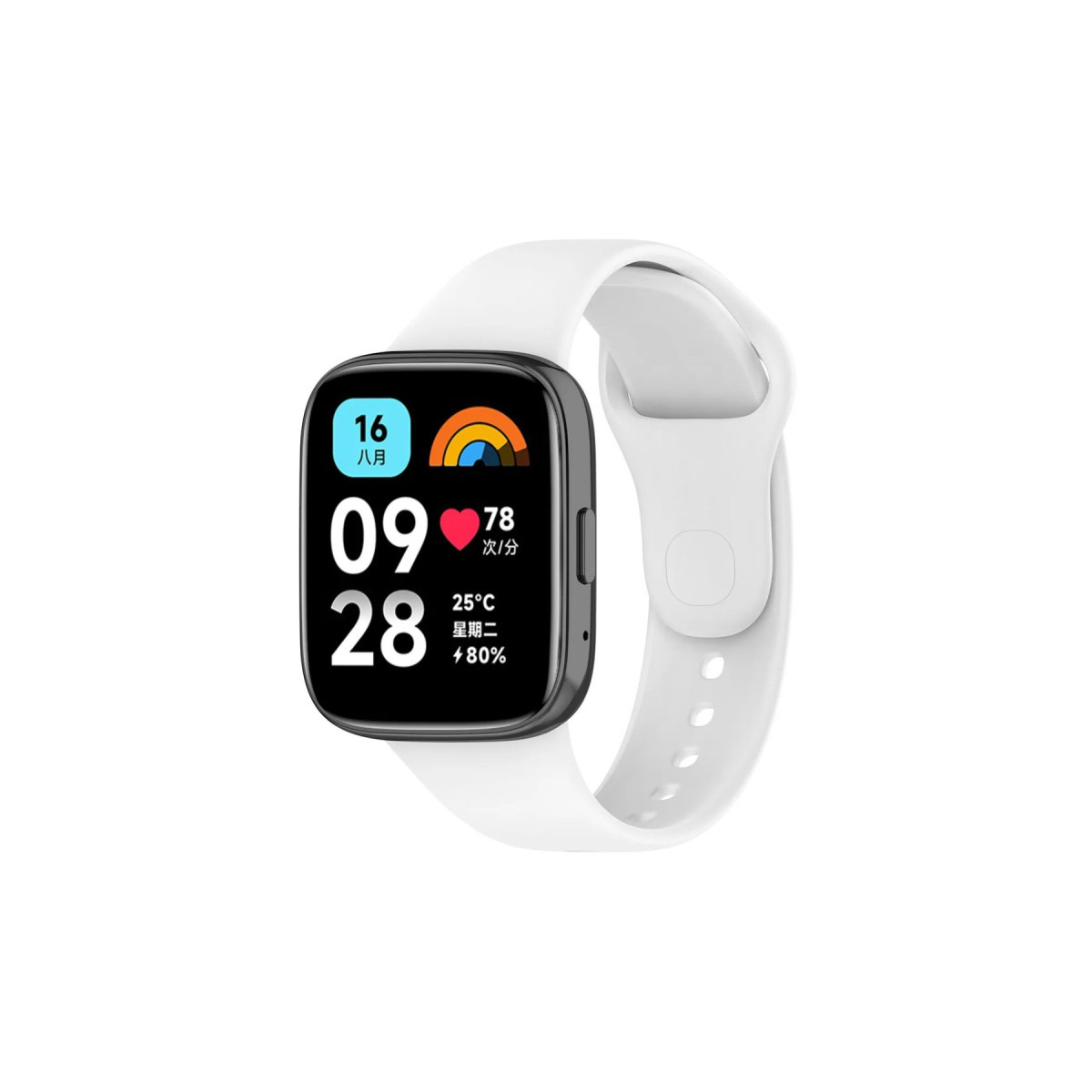 Newface Xiaomi Redmi Watch 3 Active Klasik Kordon - Beyaz — görsel 3