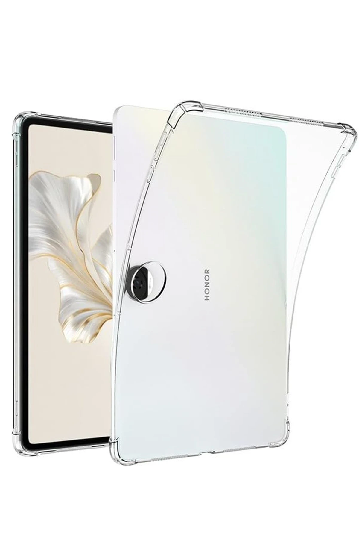 Newface Huawei Honor Pad 9 Kılıf Anti Shock Tablet Silikon - Şeffaf