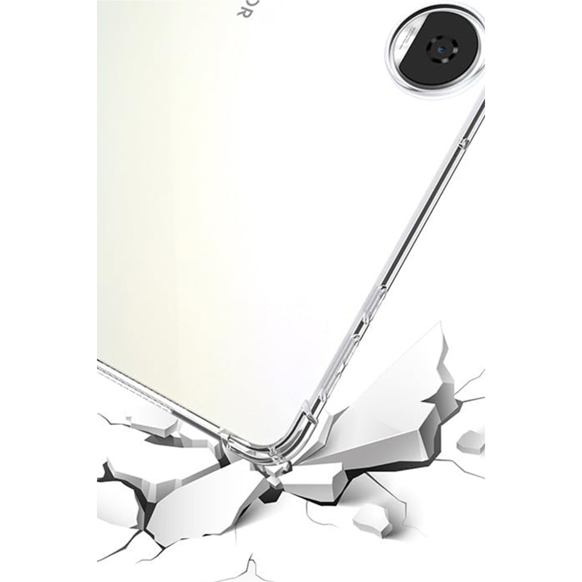 Newface Huawei Honor Pad 9 Kılıf Anti Shock Tablet Silikon - Şeffaf — görsel 9