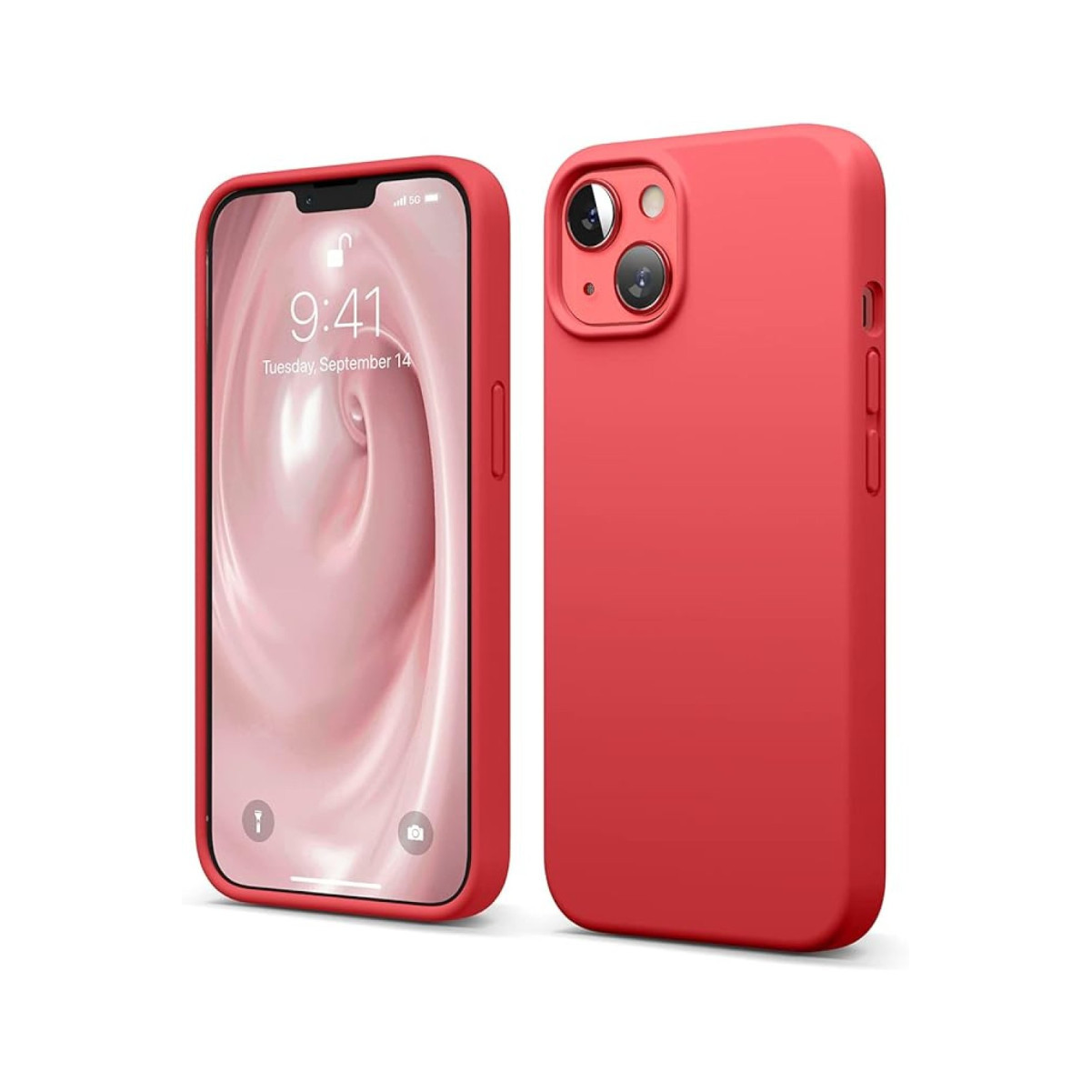 Newface Apple iPhone 14 Kılıf First Silikon - Kırmızı — görsel 3