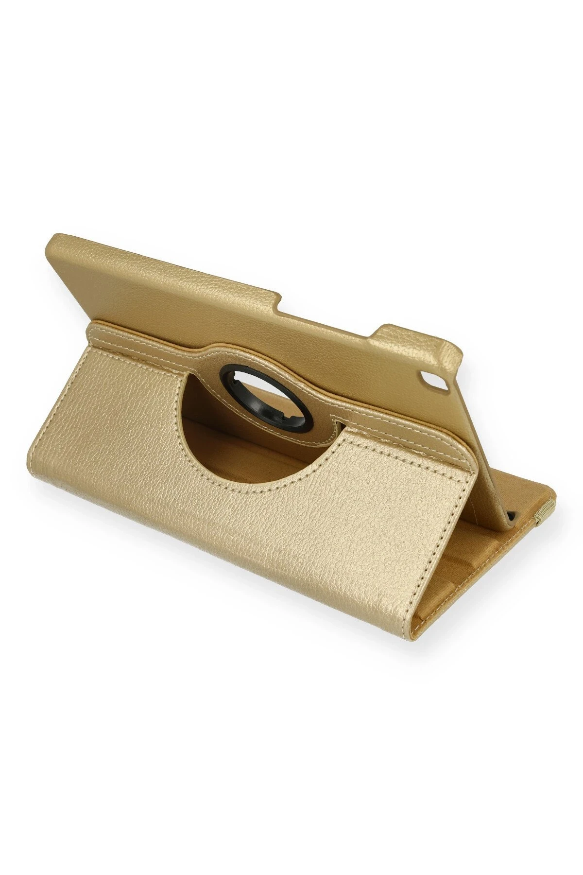 Newface Samsung Galaxy Tab A9 Plus Kılıf 360 Tablet Deri Kılıf - Gold — görsel 3