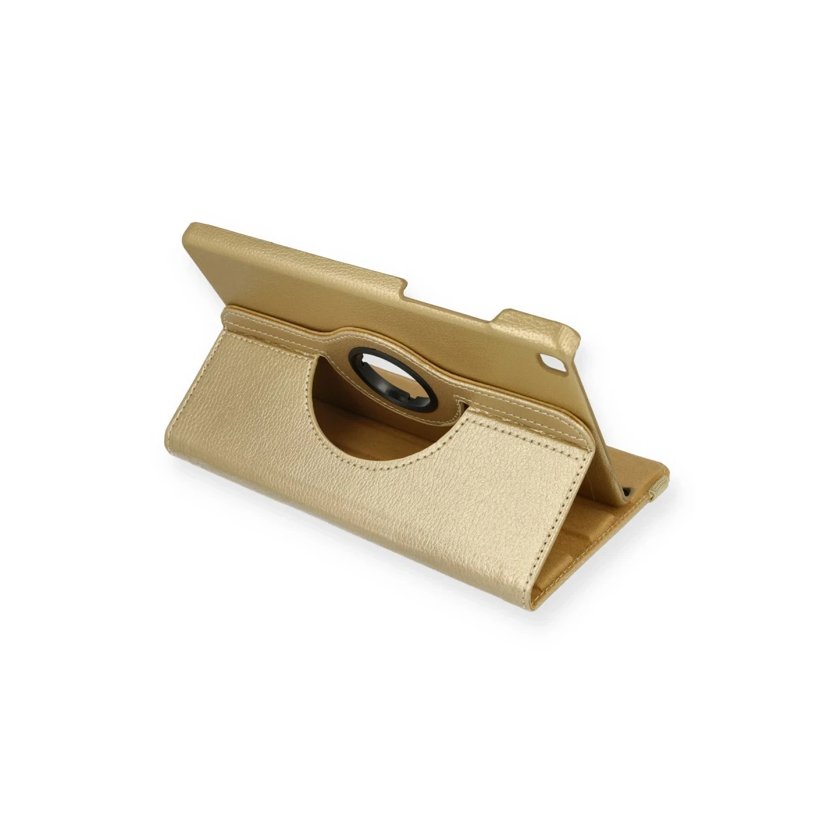 Newface Samsung Galaxy Tab A9 Plus Kılıf 360 Tablet Deri Kılıf - Gold — görsel 6
