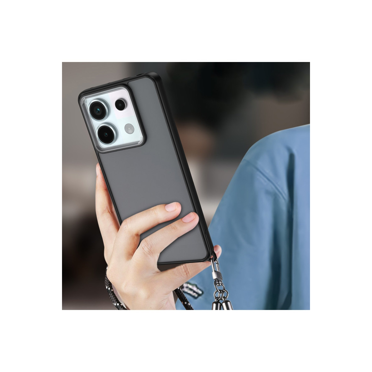 Newface Xiaomi Redmi Note 13 Pro 5G Kılıf Elegant Kapak - Siyah — görsel 10