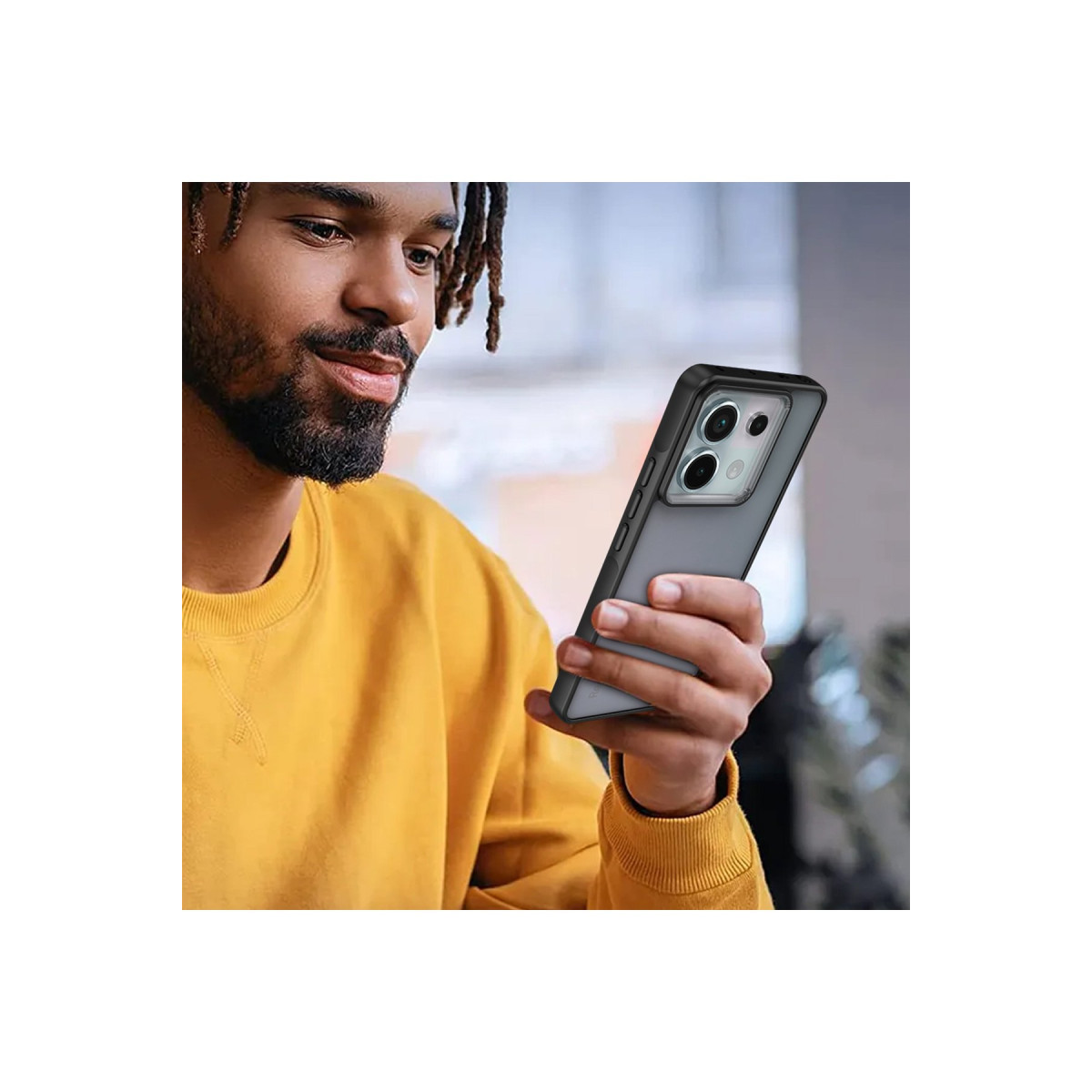 Newface Xiaomi Redmi Note 13 Pro 5G Kılıf Elegant Kapak - Siyah — görsel 11