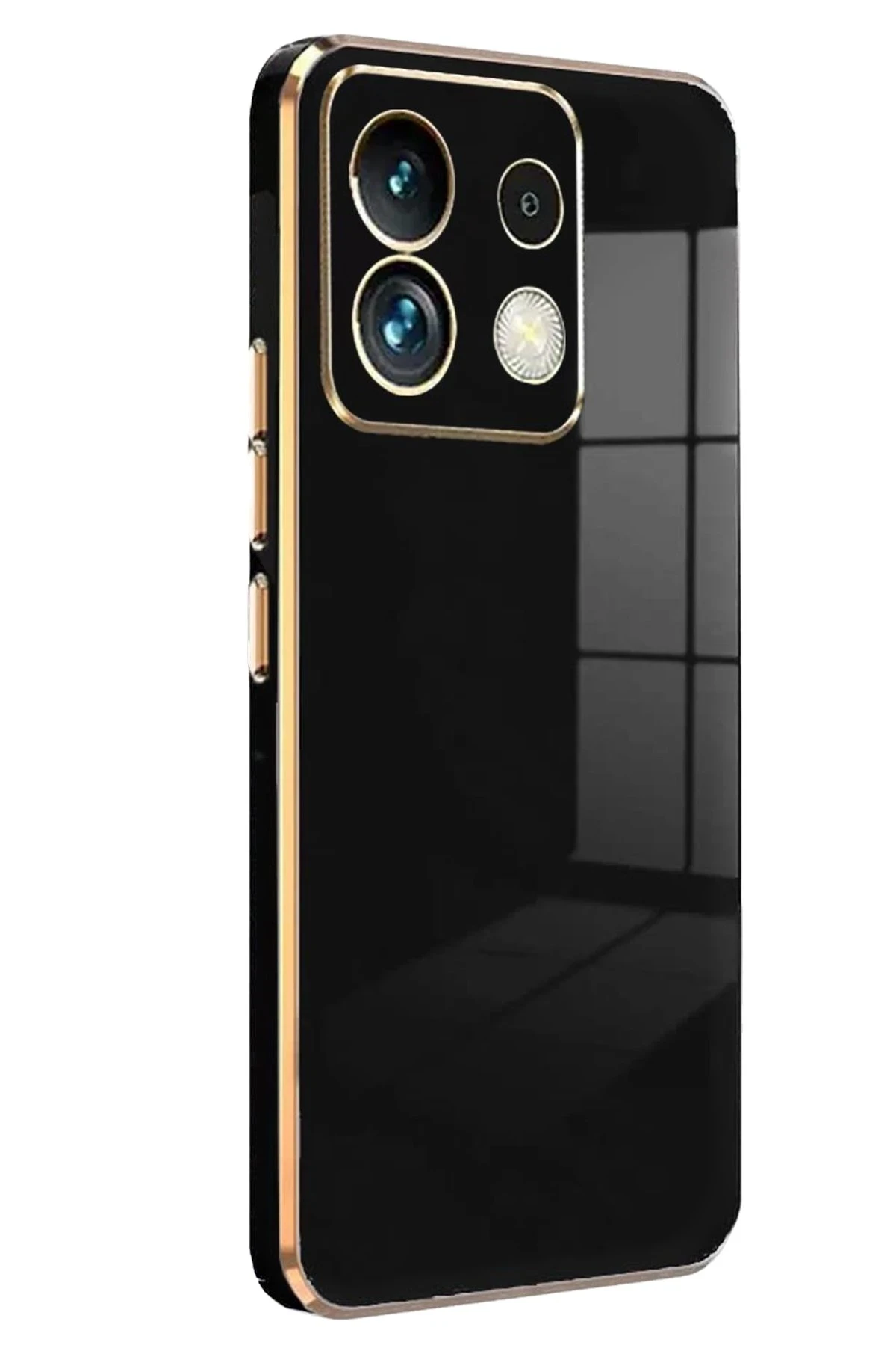 Newface Xiaomi Redmi Note 13 5G Kılıf Volet Silikon - Siyah