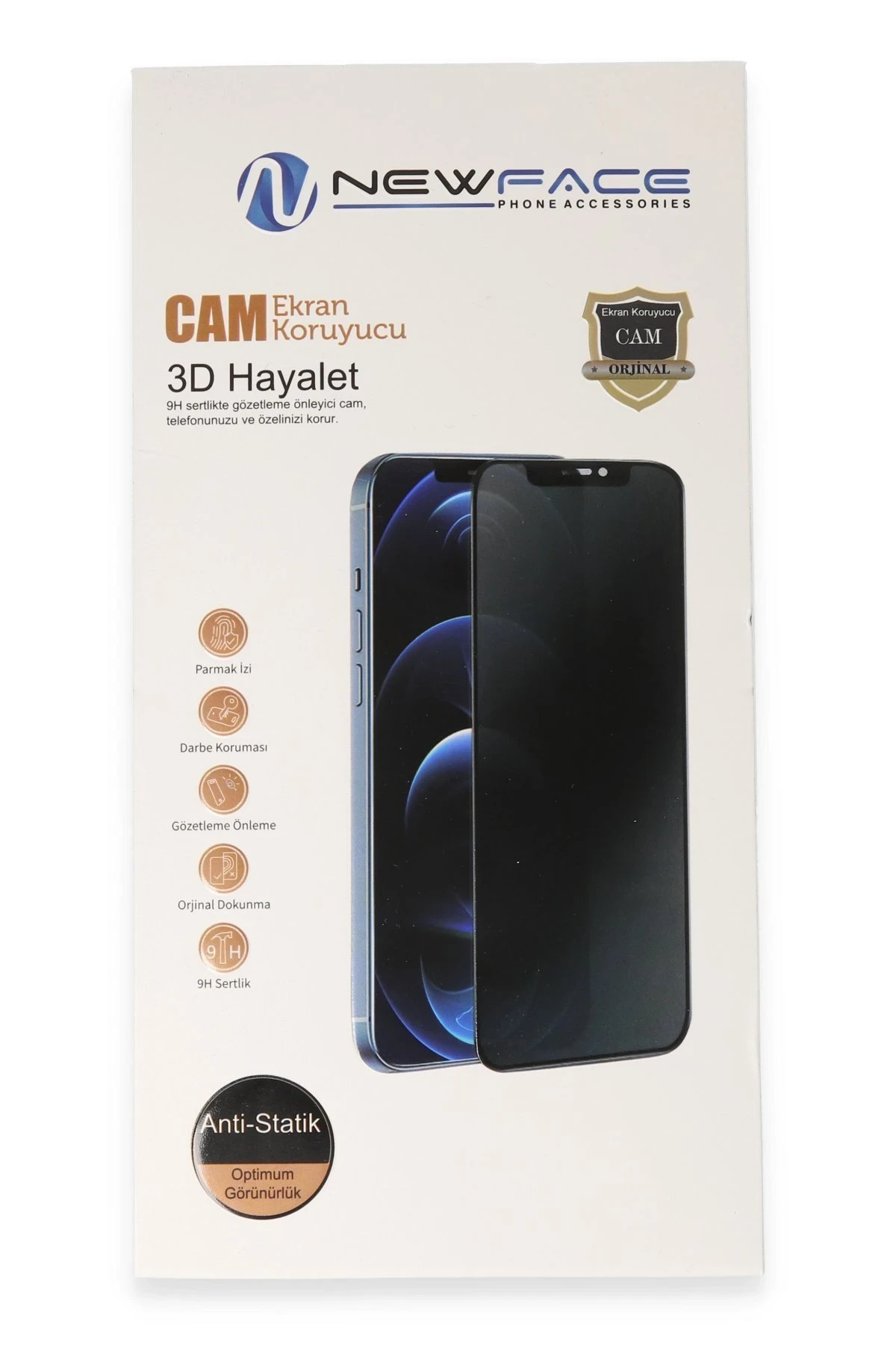 Newface Oppo Reno 11F 3D Antistatik Hayalet Cam Ekran Koruyucu — görsel 3