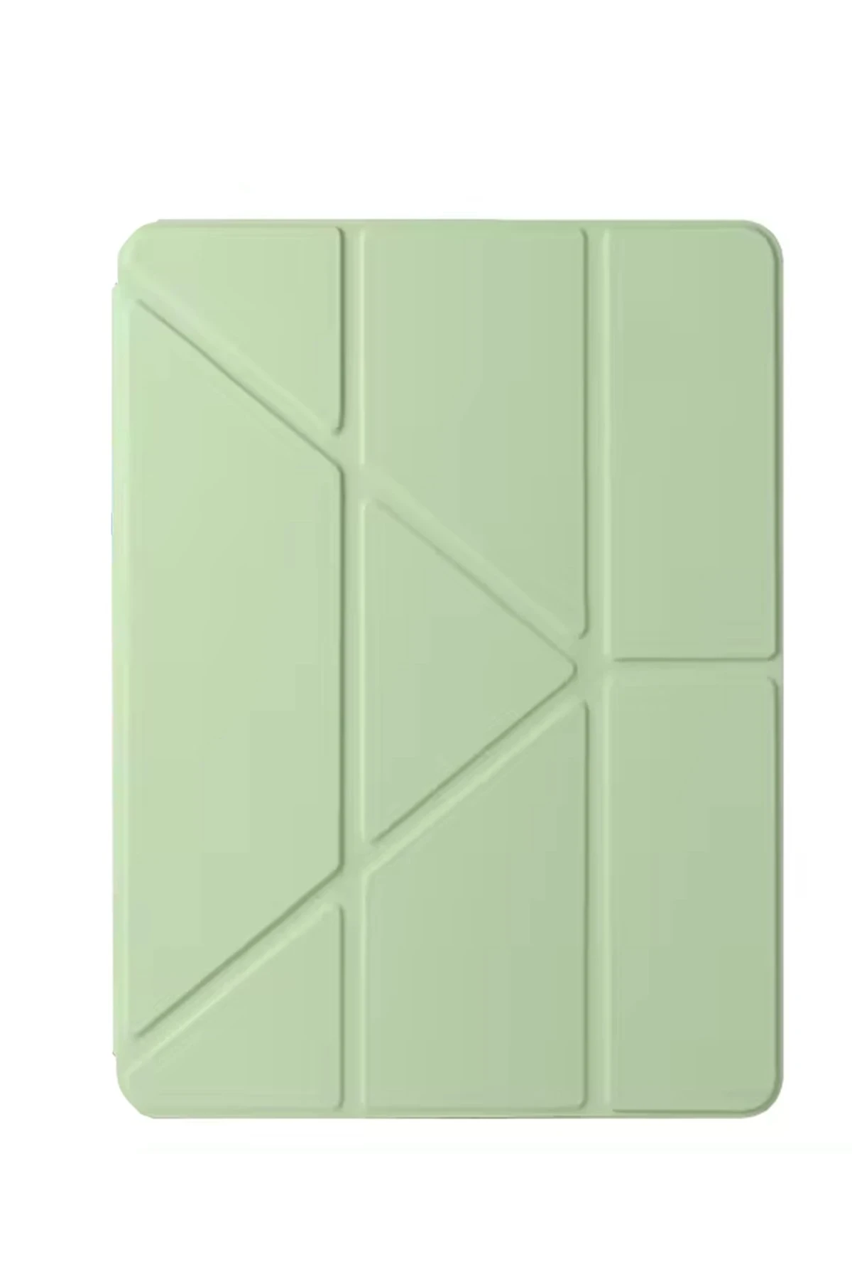 Newface Apple iPad Air 5 (2022) Kılıf Kalemlikli Hugo Tablet Kılıfı - Açık Yeşil