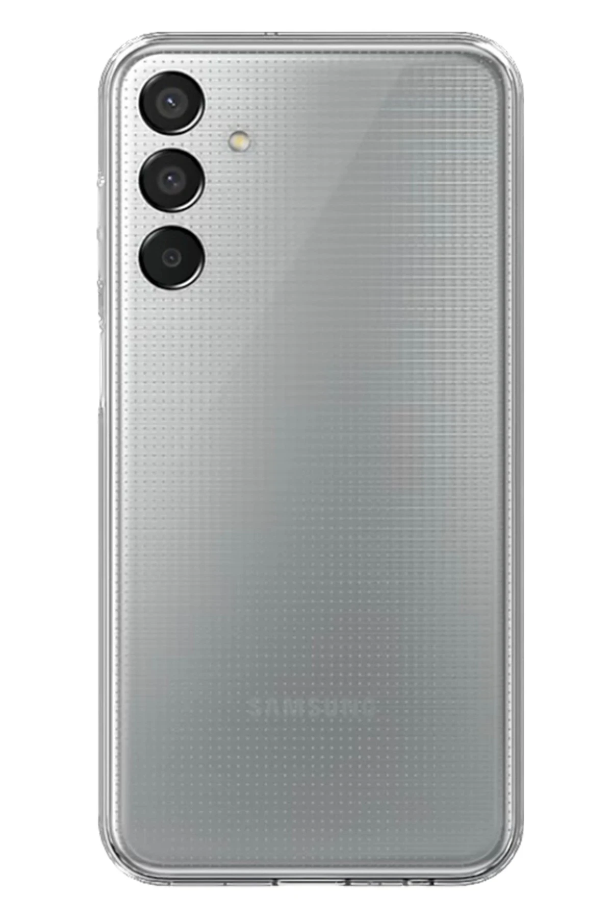 Newface Samsung Galaxy M15 Kılıf Lüx Şeffaf Silikon