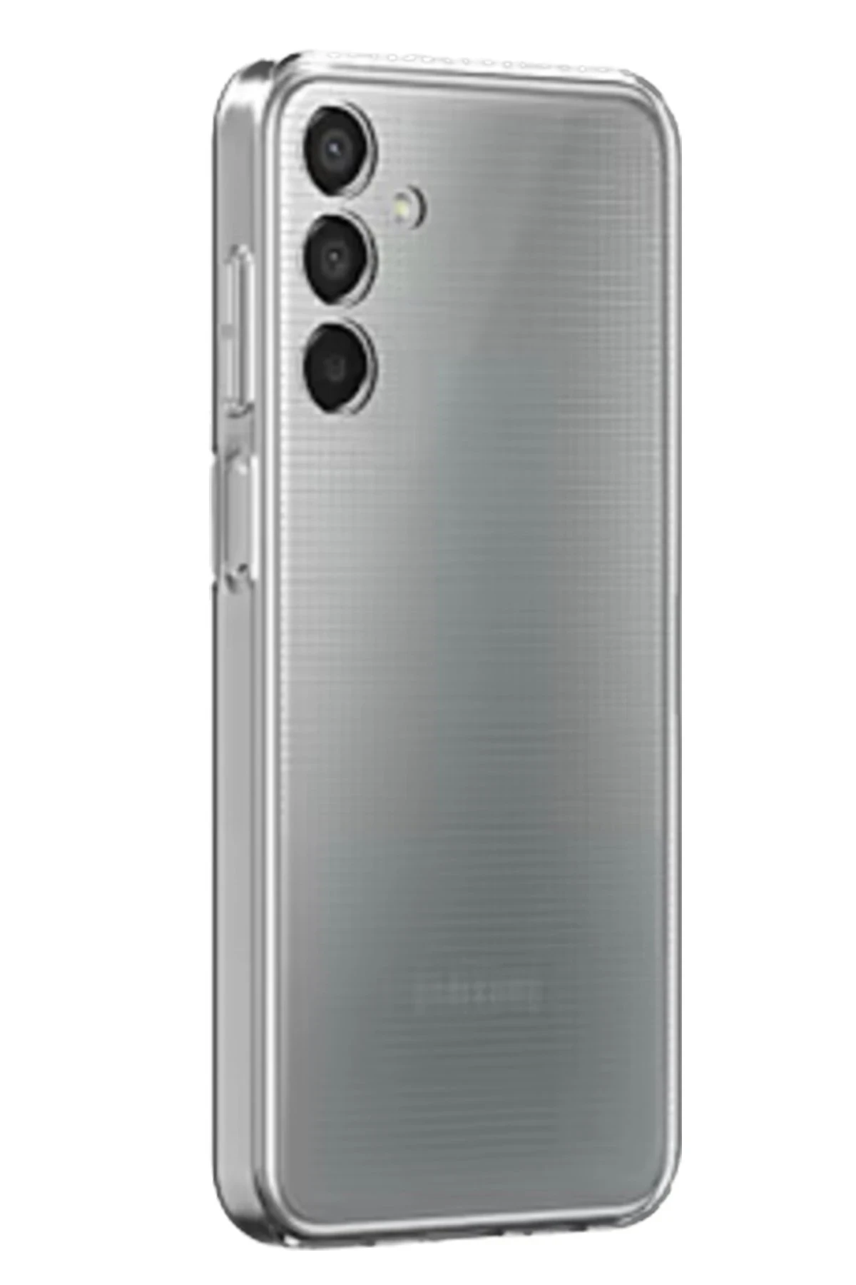 Newface Samsung Galaxy M15 Kılıf Lüx Şeffaf Silikon