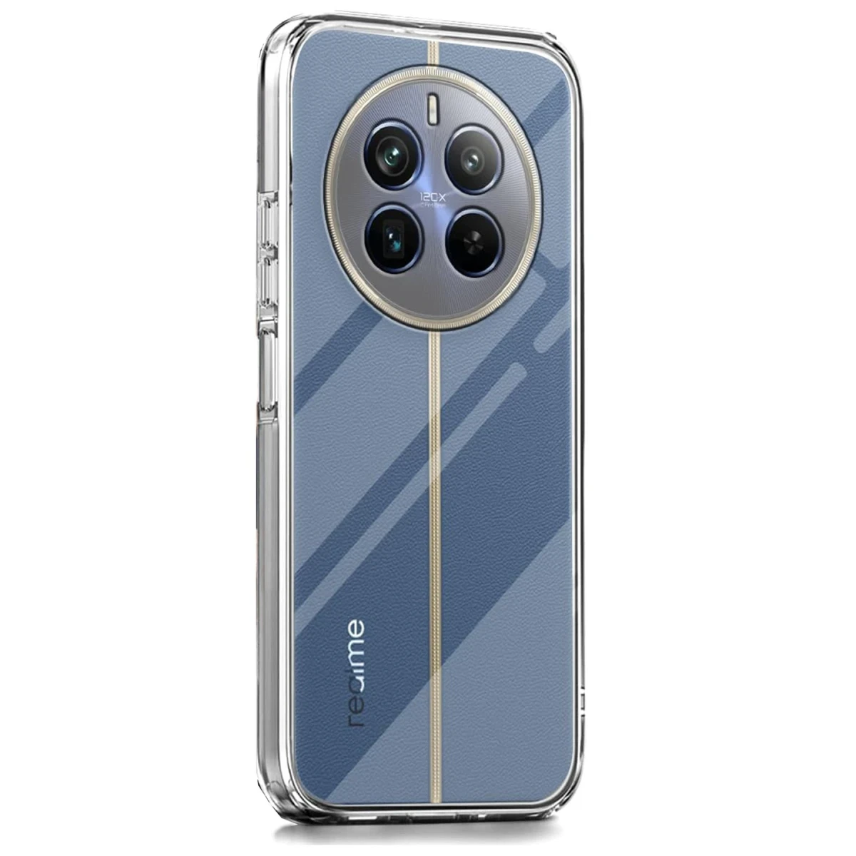Newface Realme 12 Pro Plus Kılıf Lüx Şeffaf Silikon — görsel 3